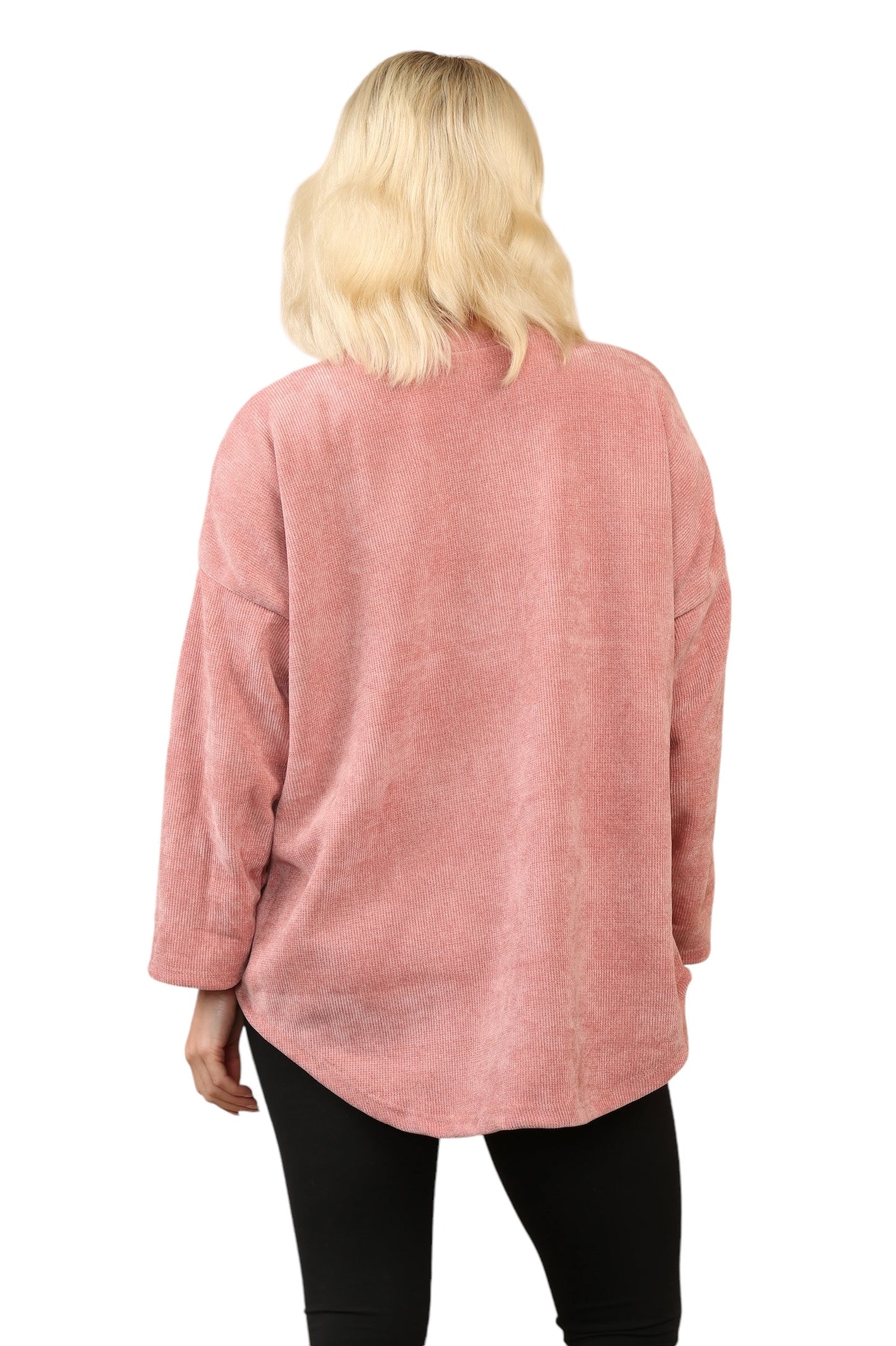 One Pocket Round Neck Tops