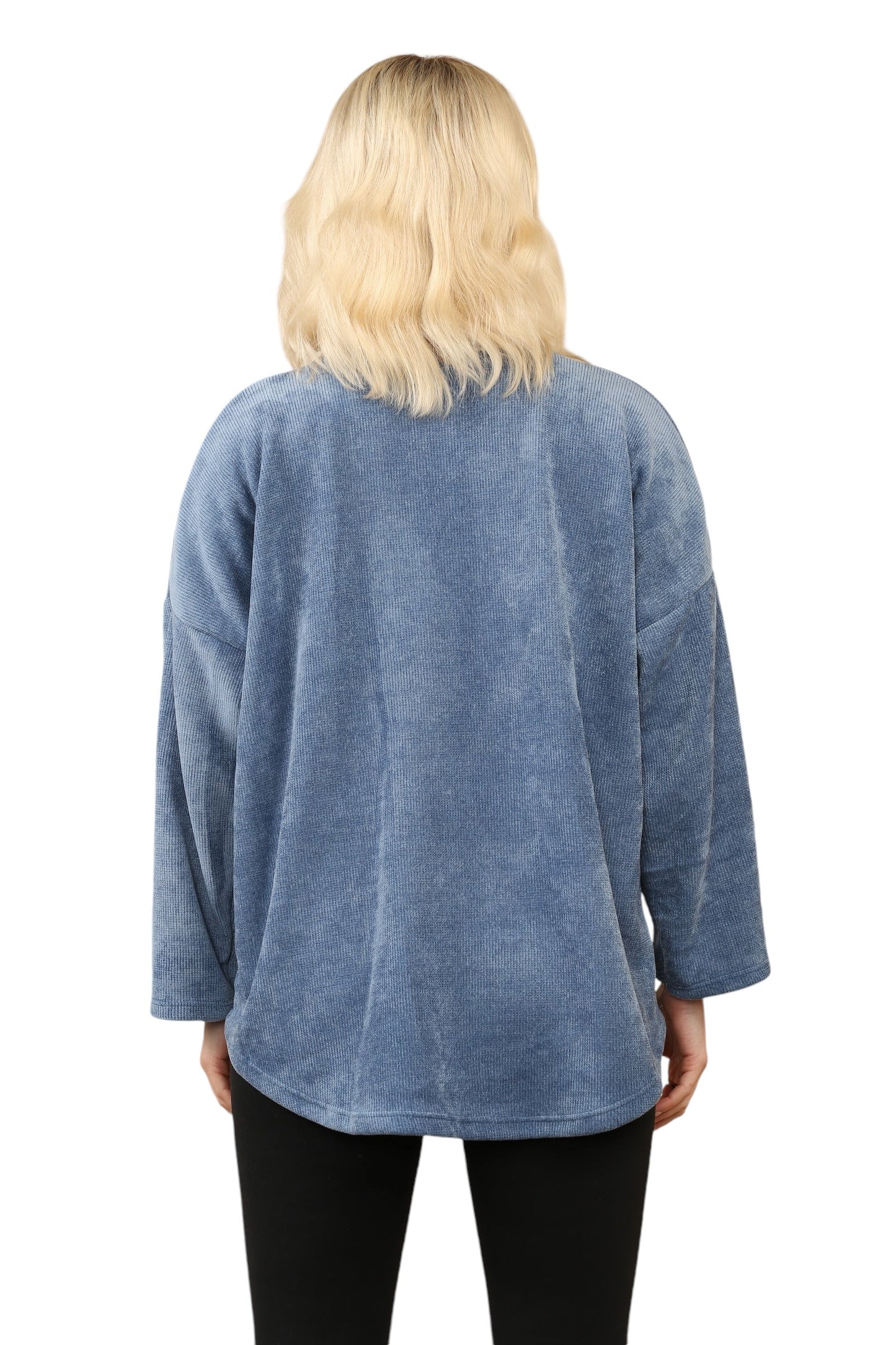 One Pocket Round Neck Tops
