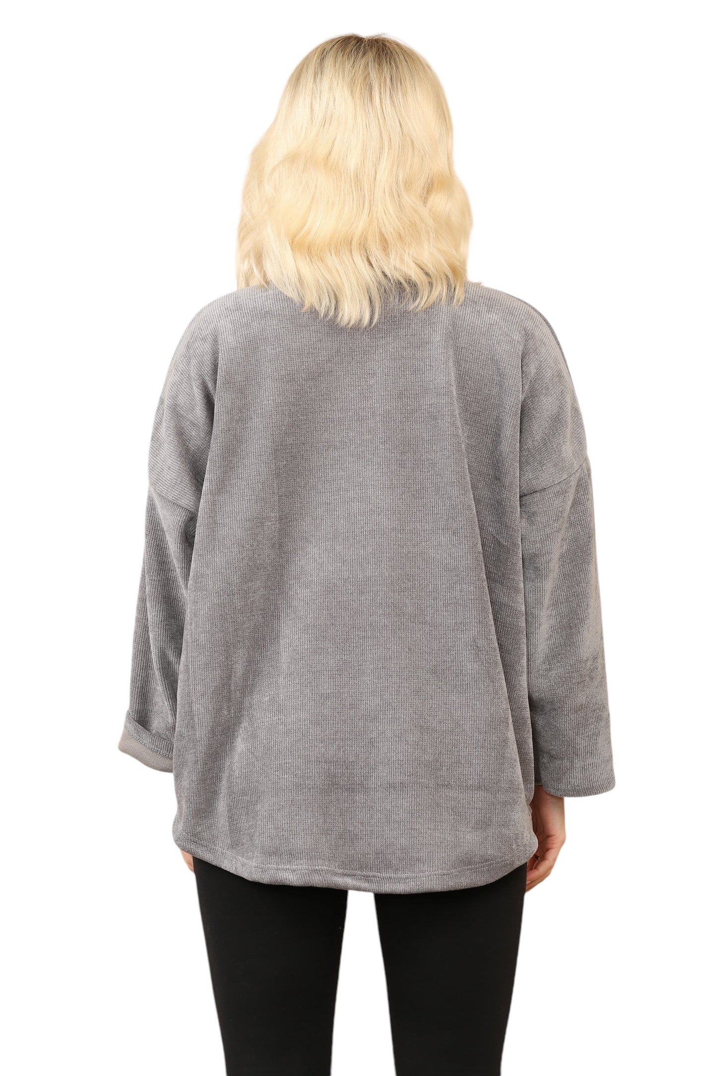 One Pocket Round Neck Tops
