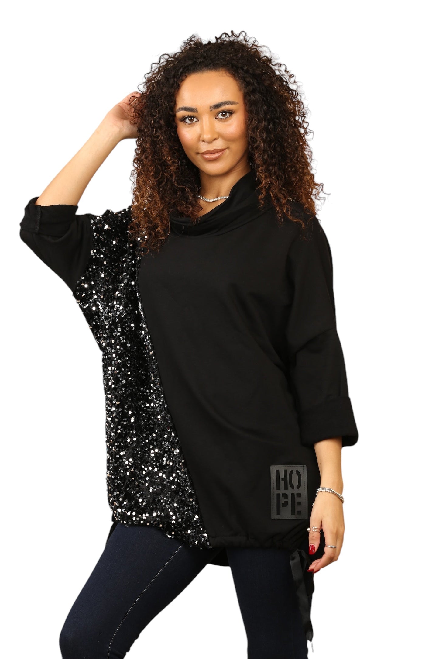Tunic Top with sequin