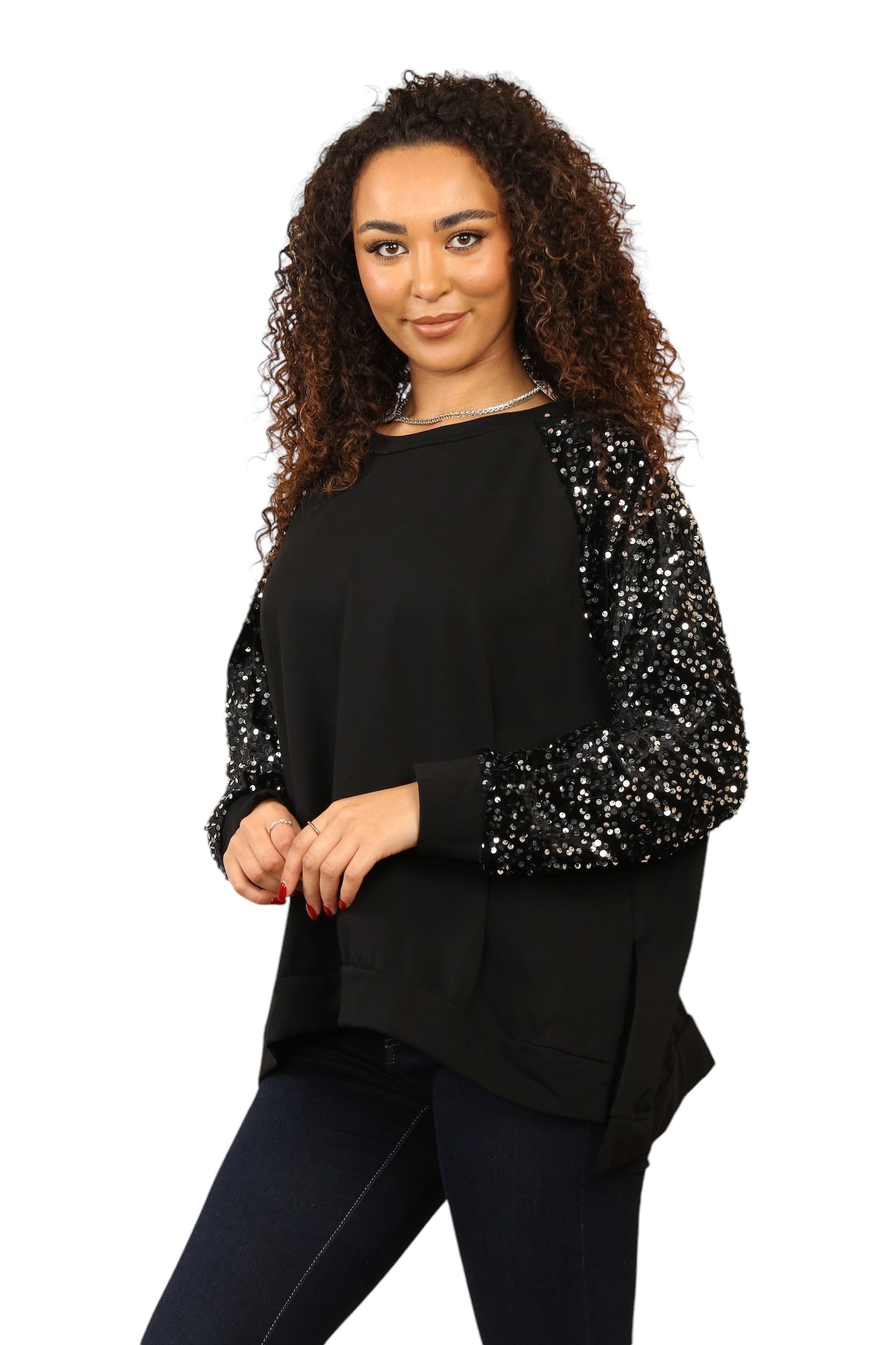 Tunic Top with sequin