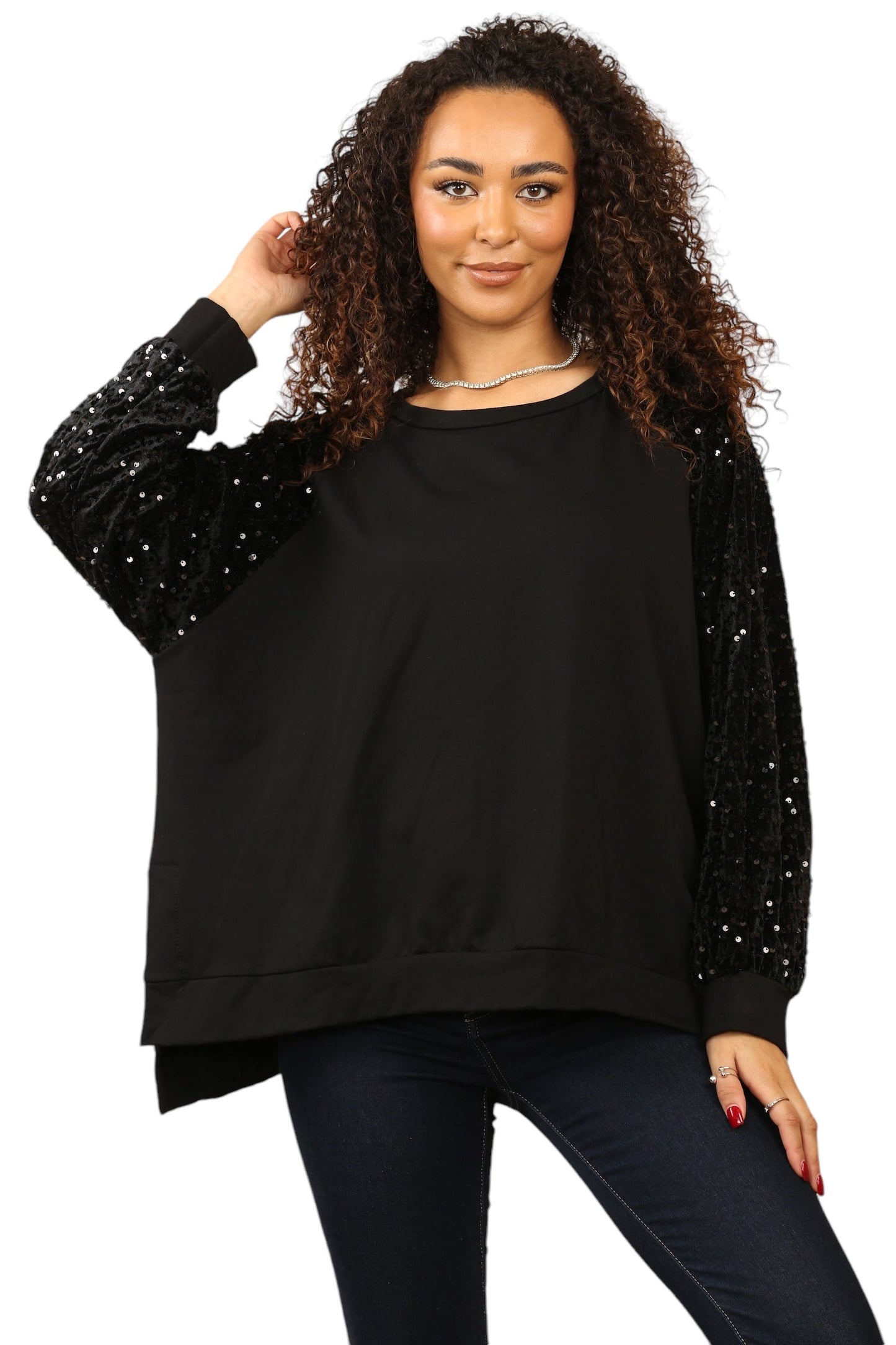 Tunic Top with sequin