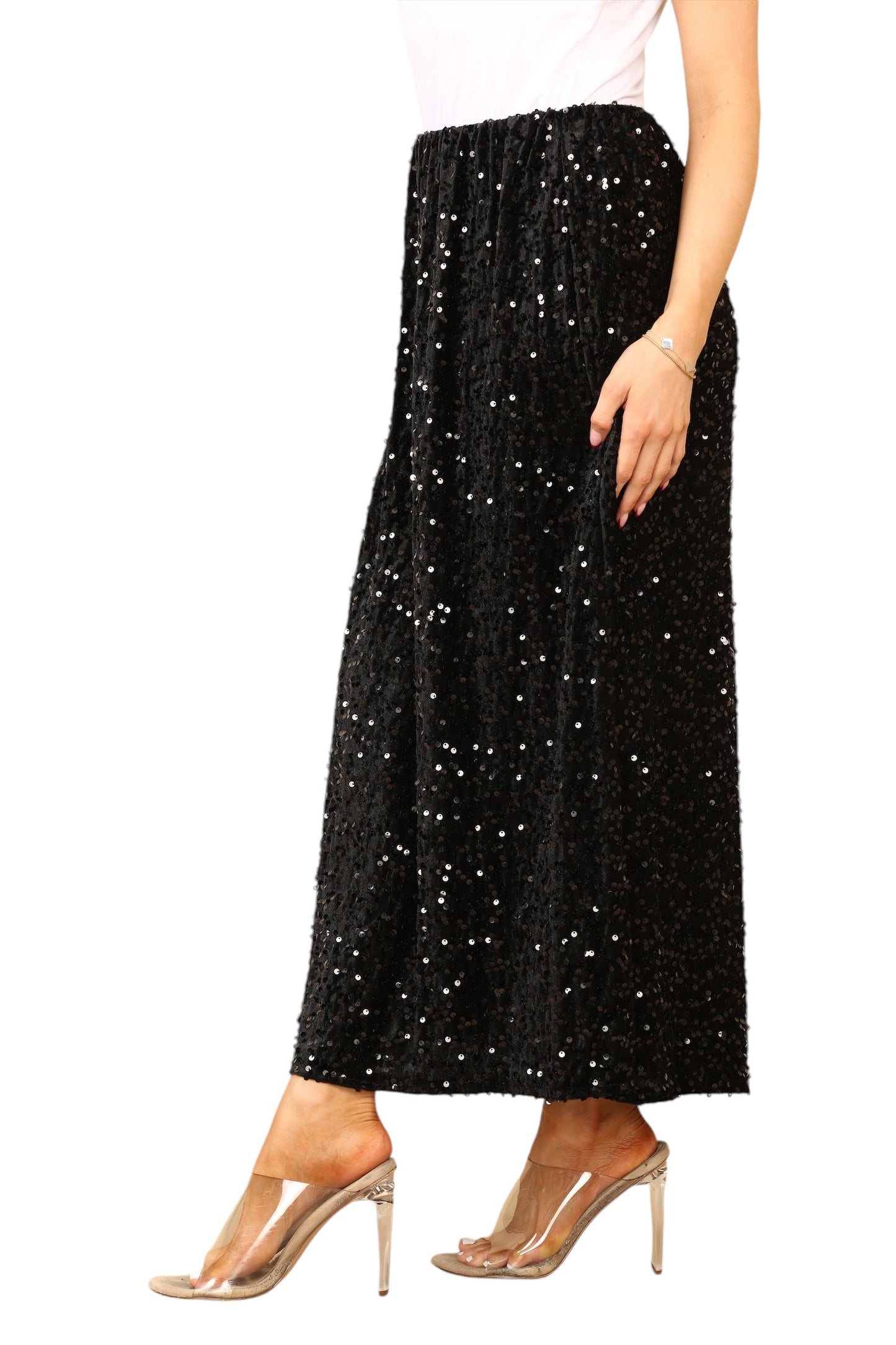 Full seqvin maxi skirt
