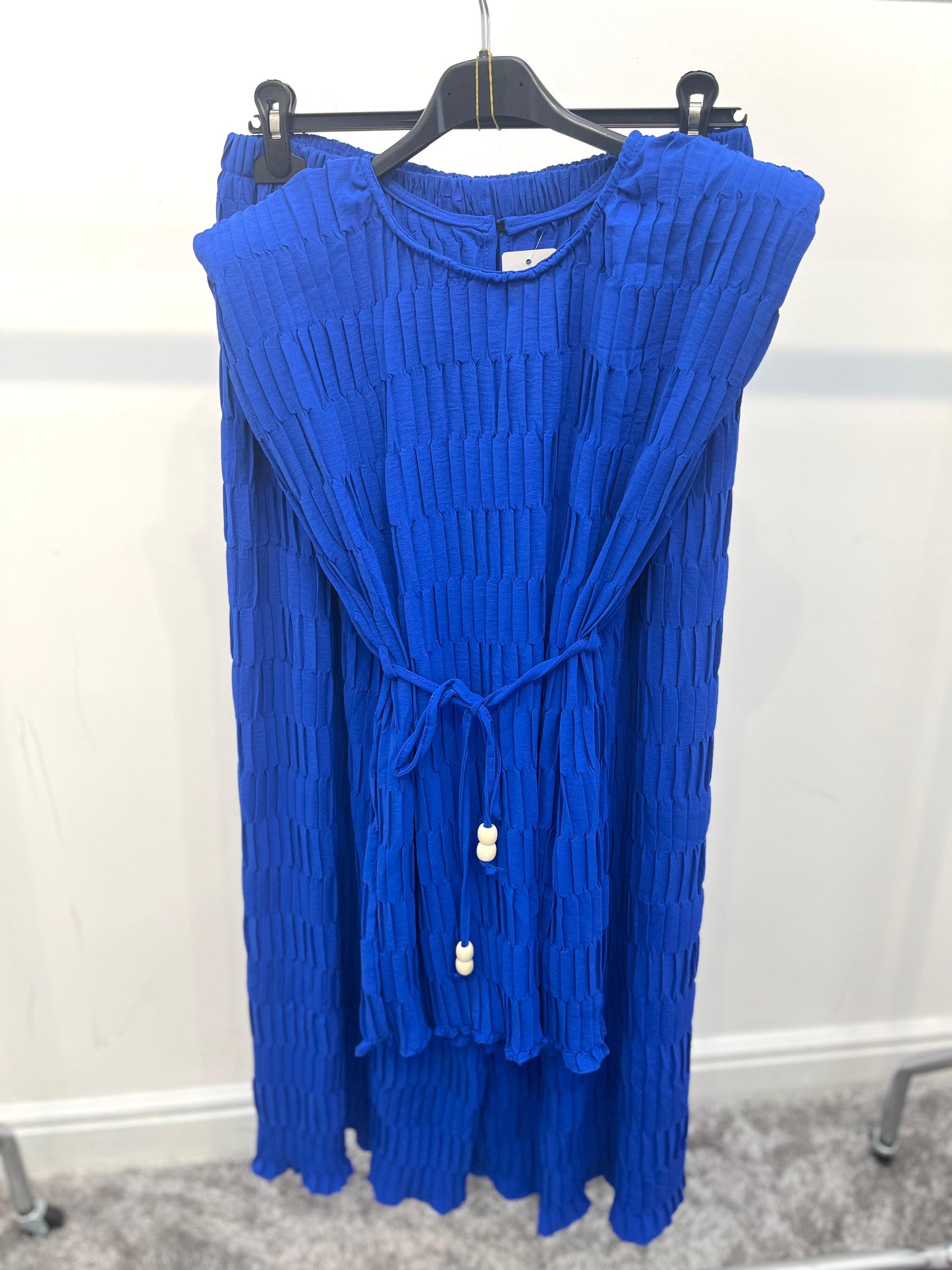 Pleated Co-ord Set Paris Collection