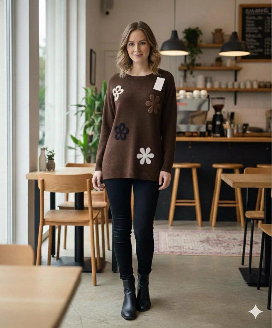 Paris Collection Soft Knit Jumper Effortless Italian Style
