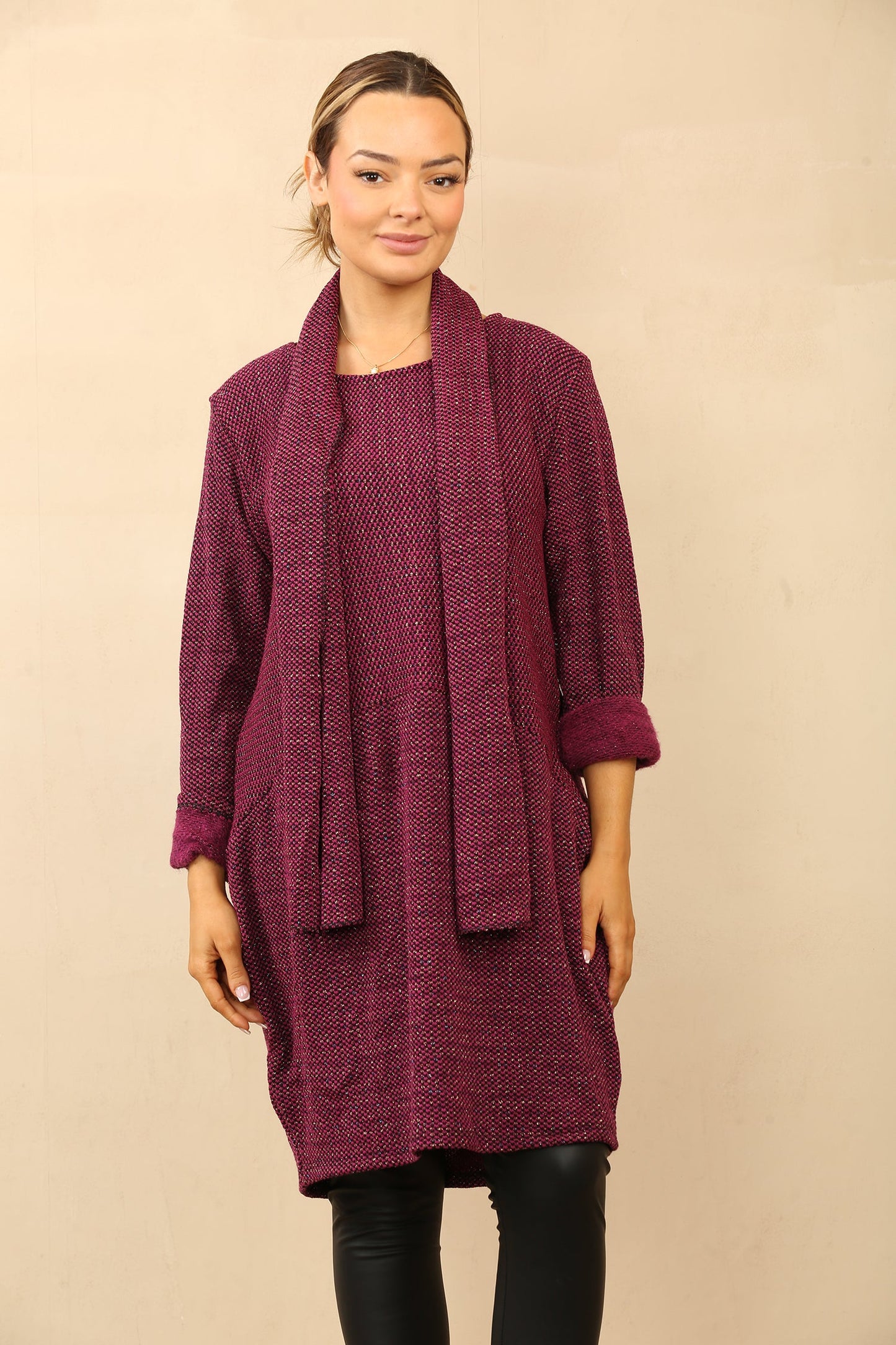 Mingal and Lurex Dress