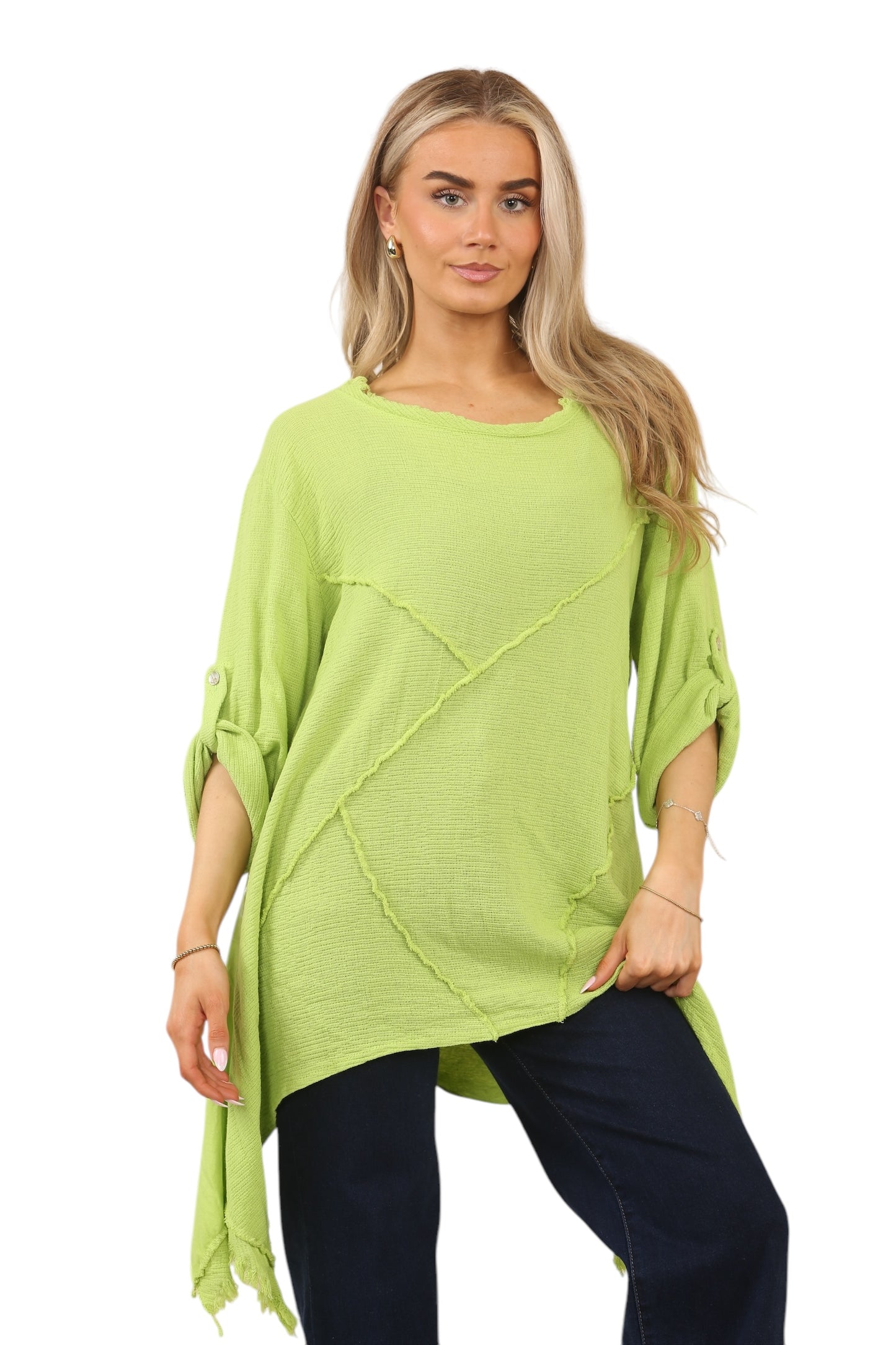 The Raw Edge Handkerchief Tunic