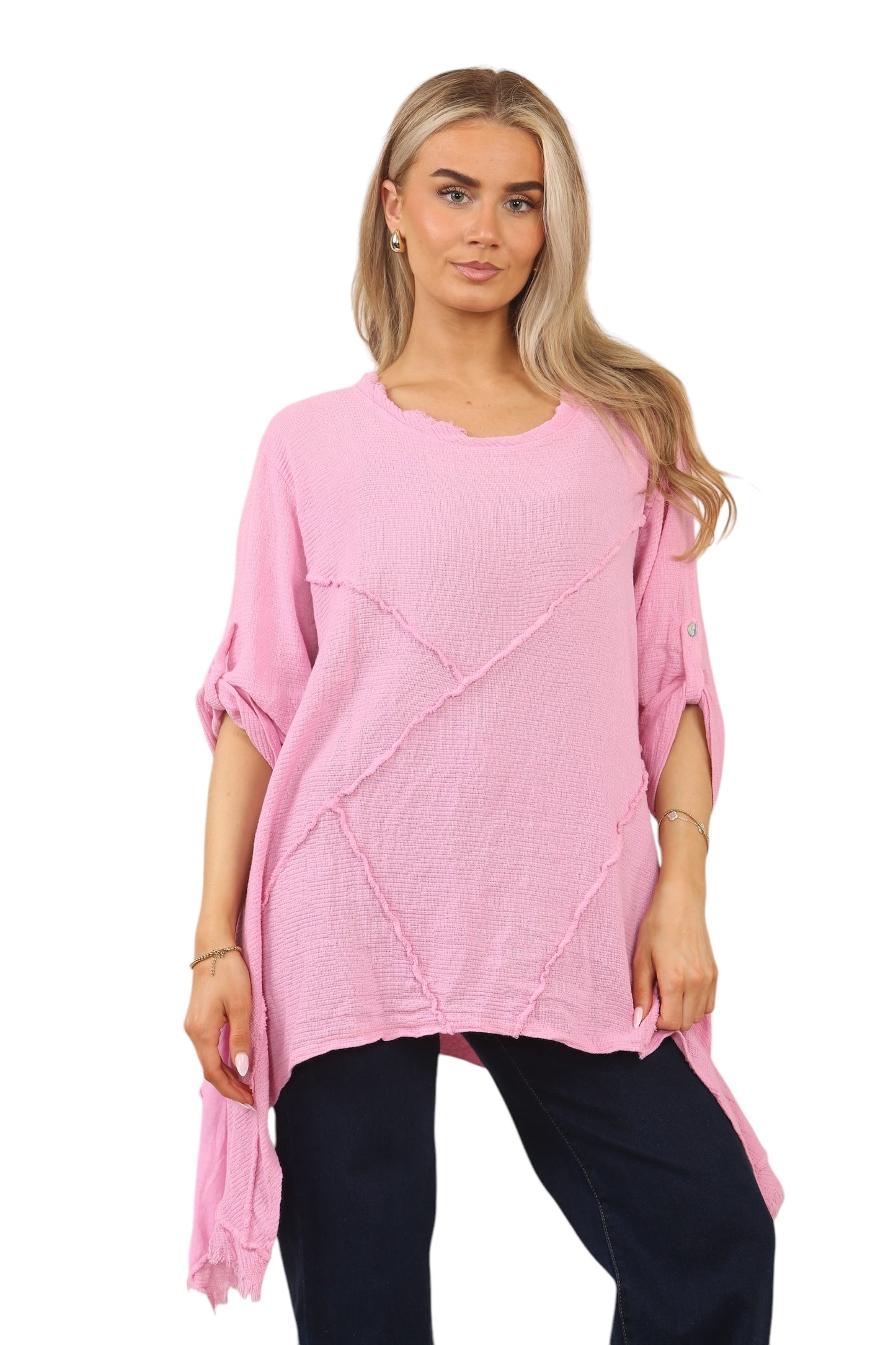 The Raw Edge Handkerchief Tunic