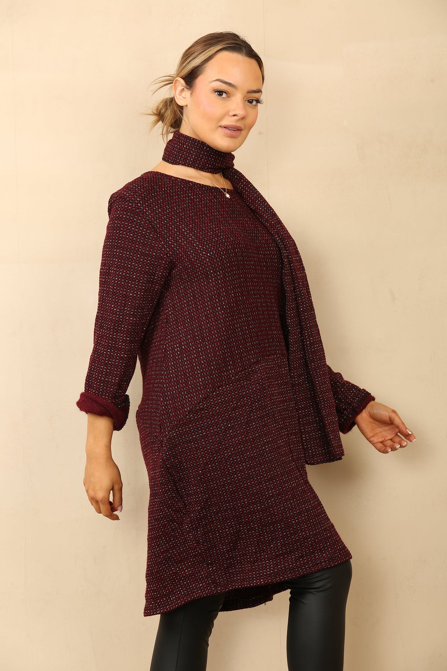 Mingal and Lurex Dress