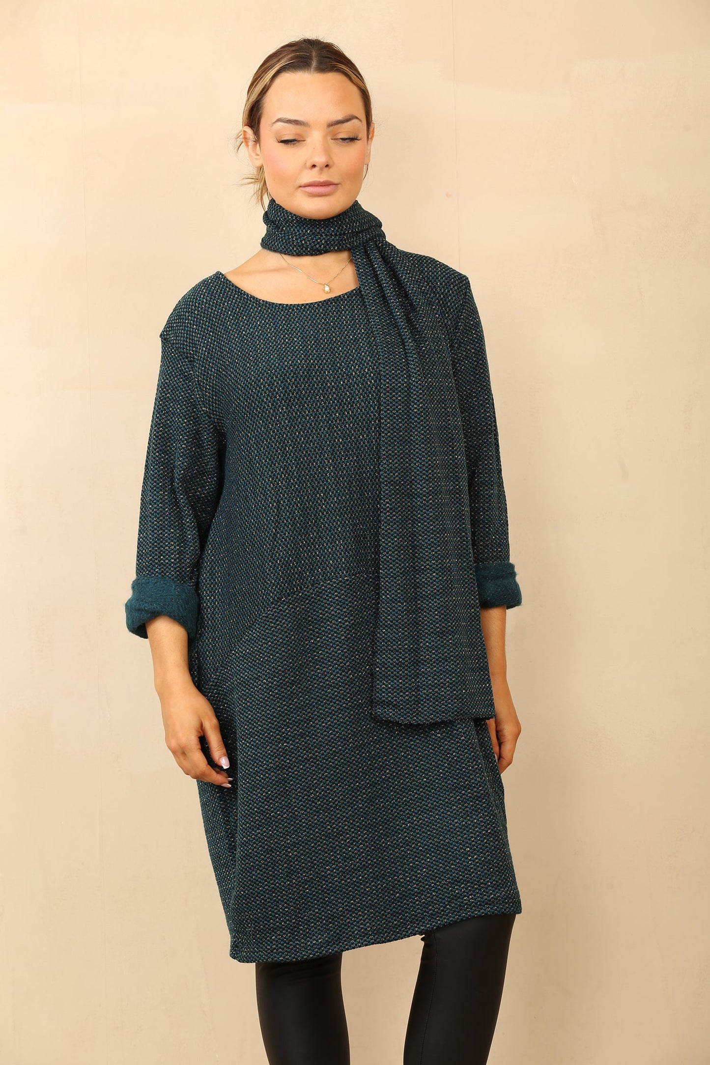 Mingal and Lurex Dress