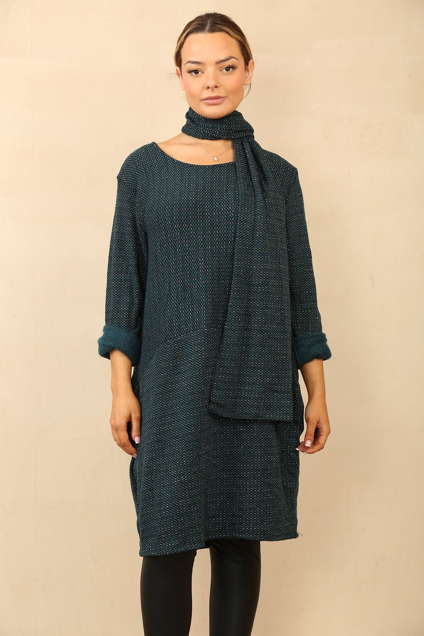 Mingal and Lurex Dress
