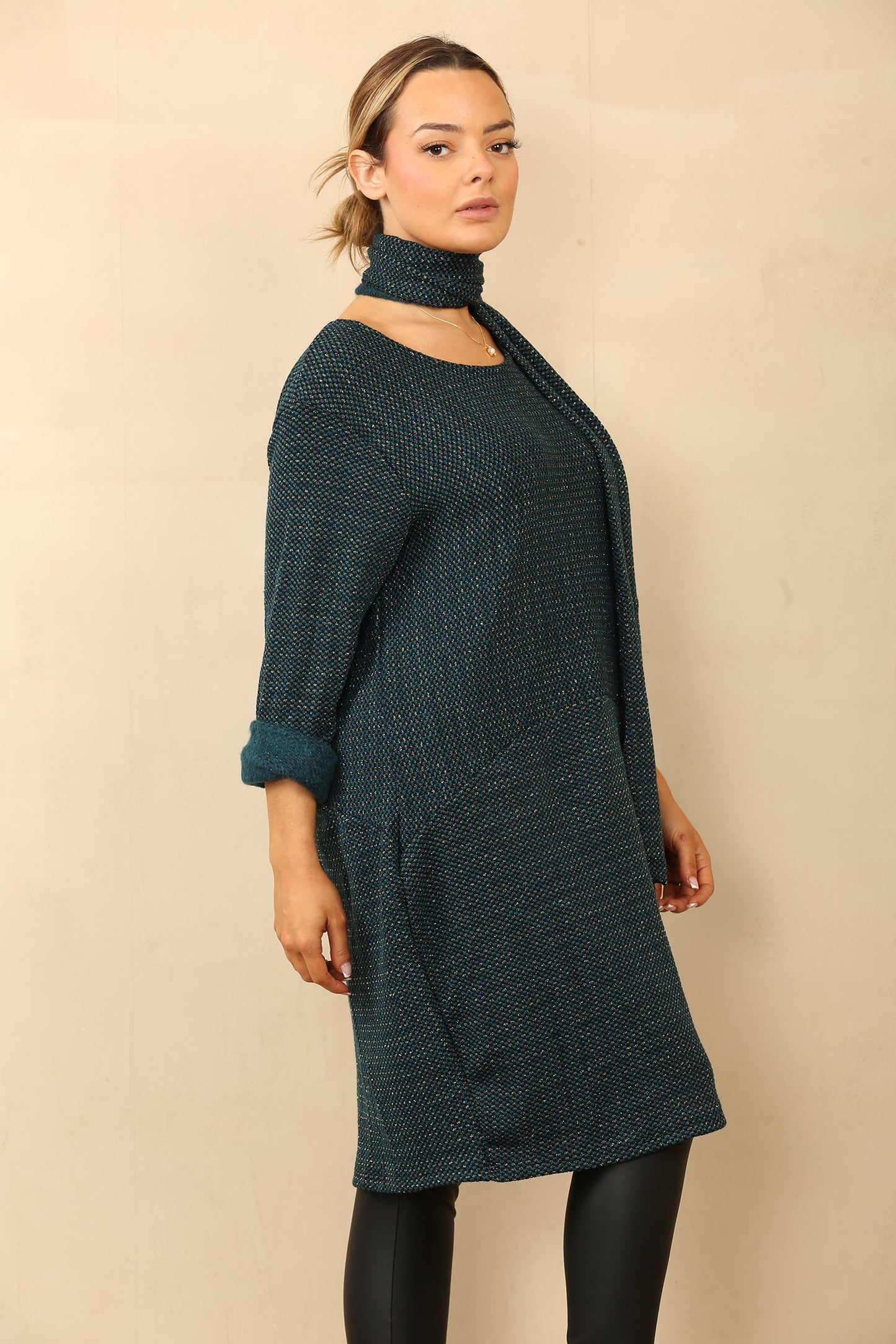 Mingal and Lurex Dress