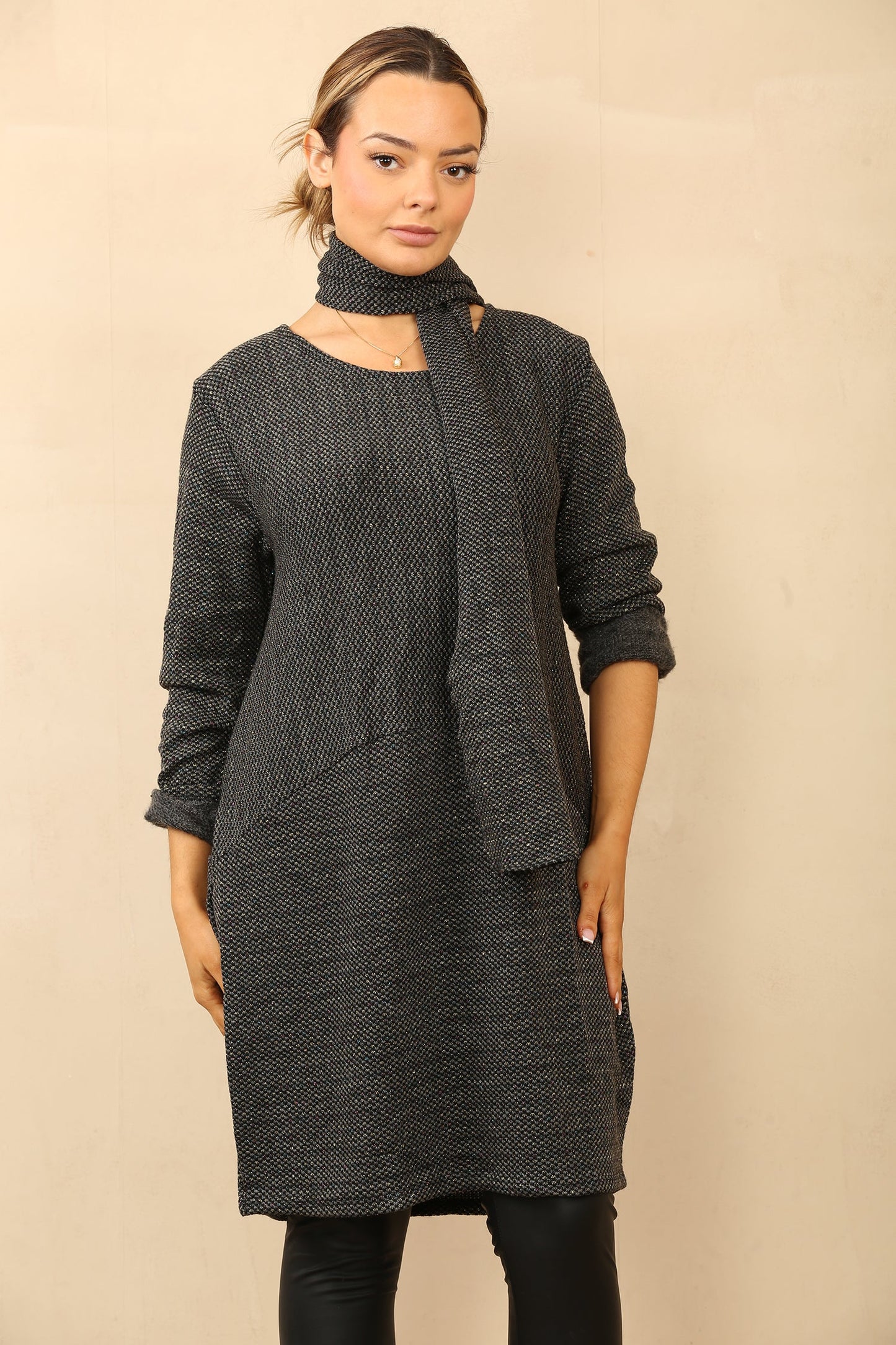 Mingal and Lurex Dress