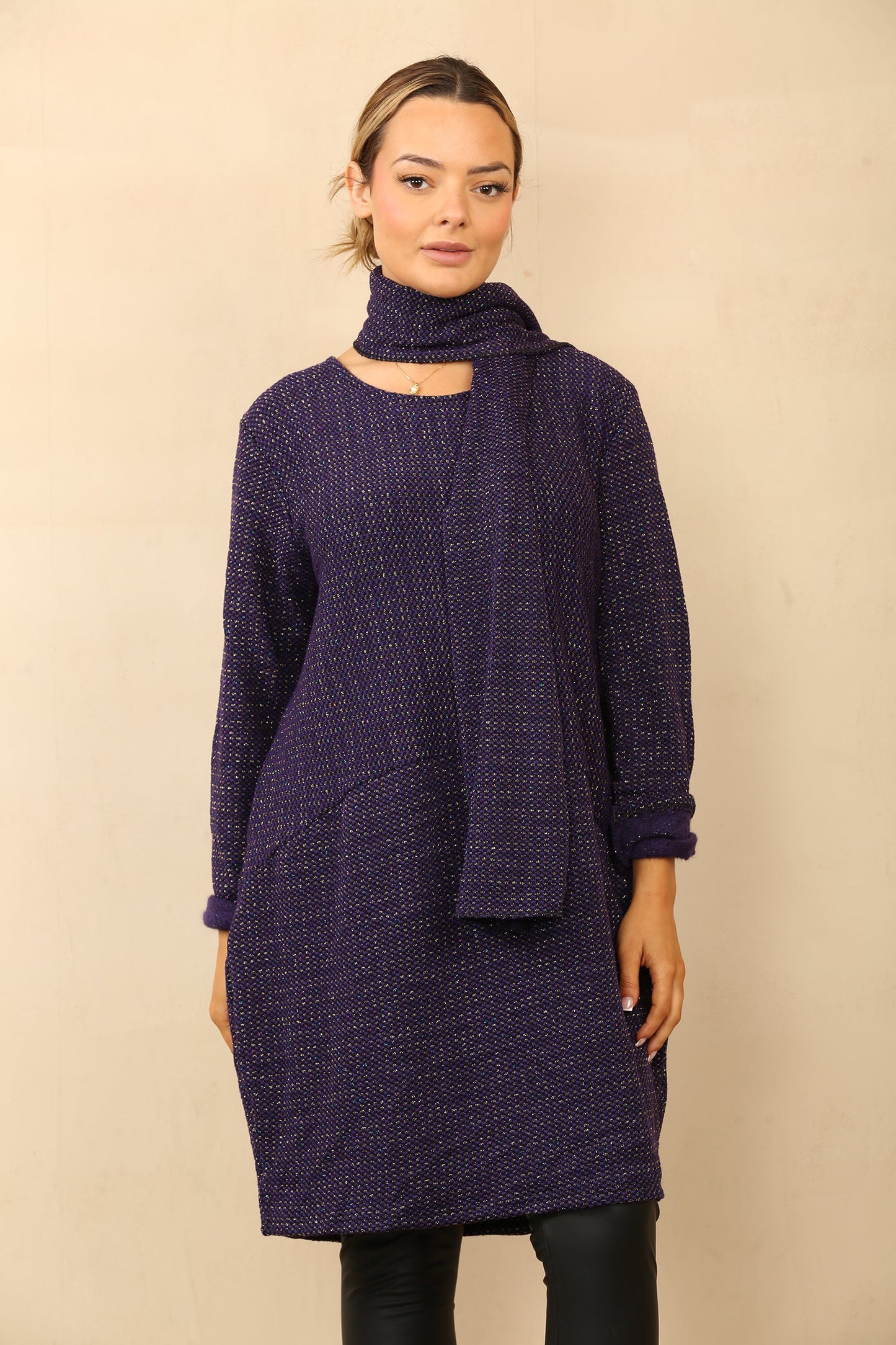 Mingal and Lurex Dress