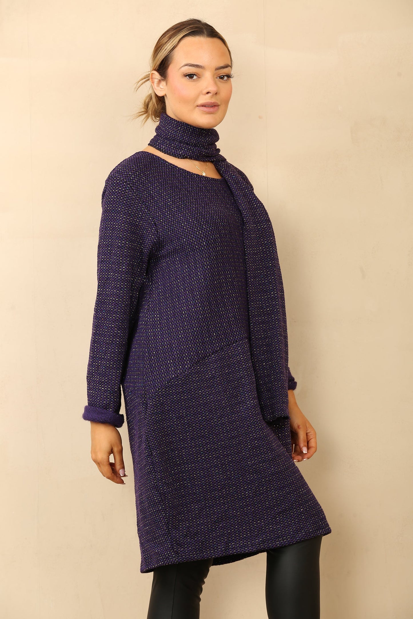 Mingal and Lurex Dress