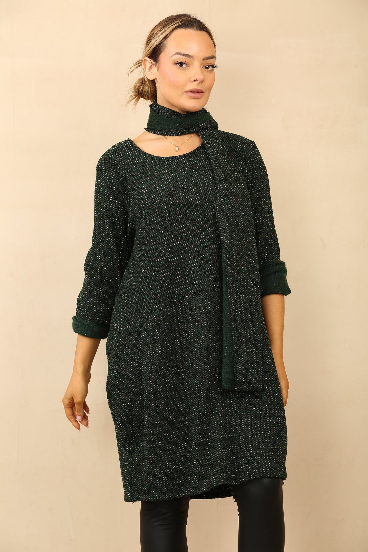Mingal and Lurex Dress