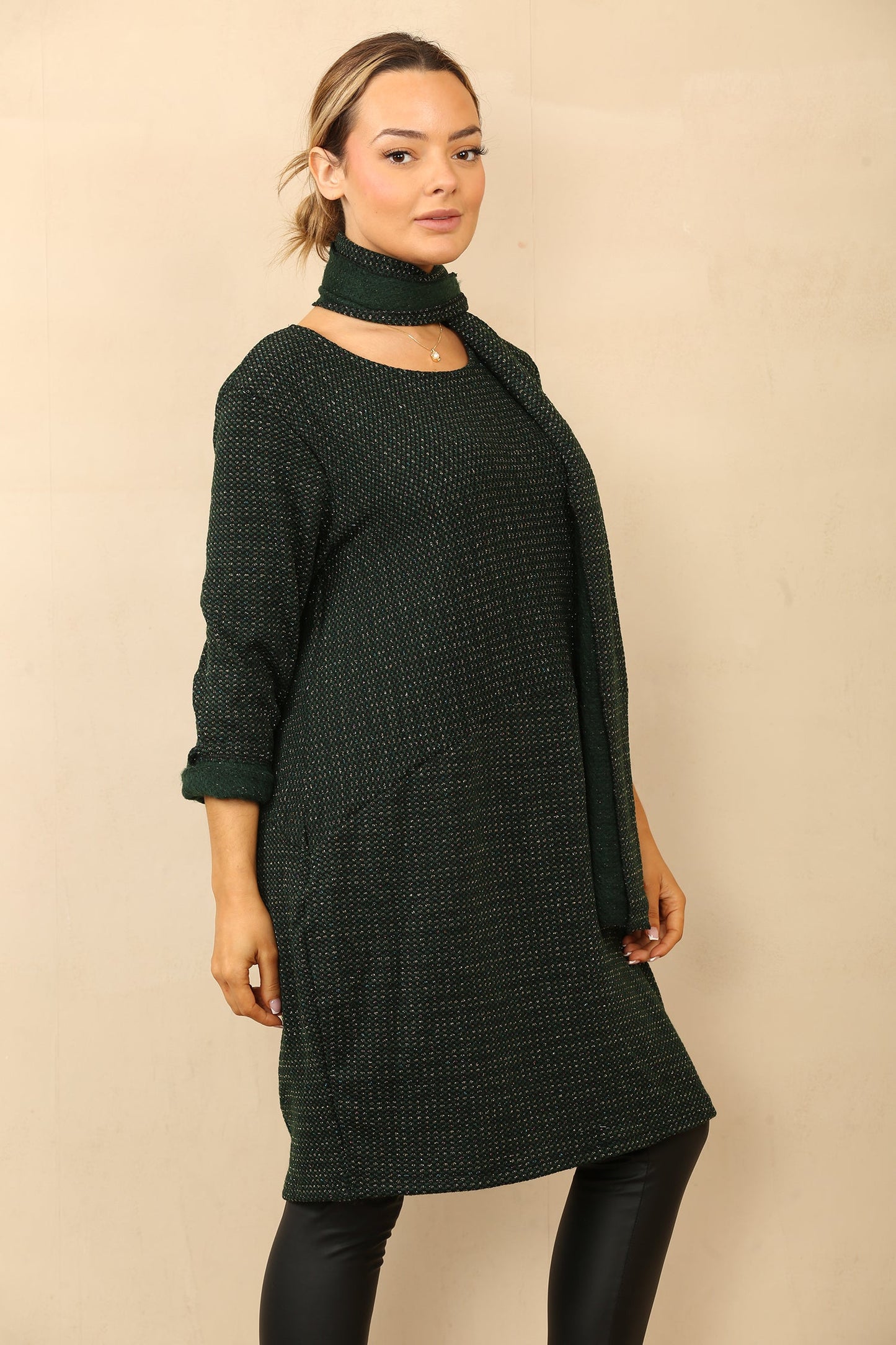 Mingal and Lurex Dress