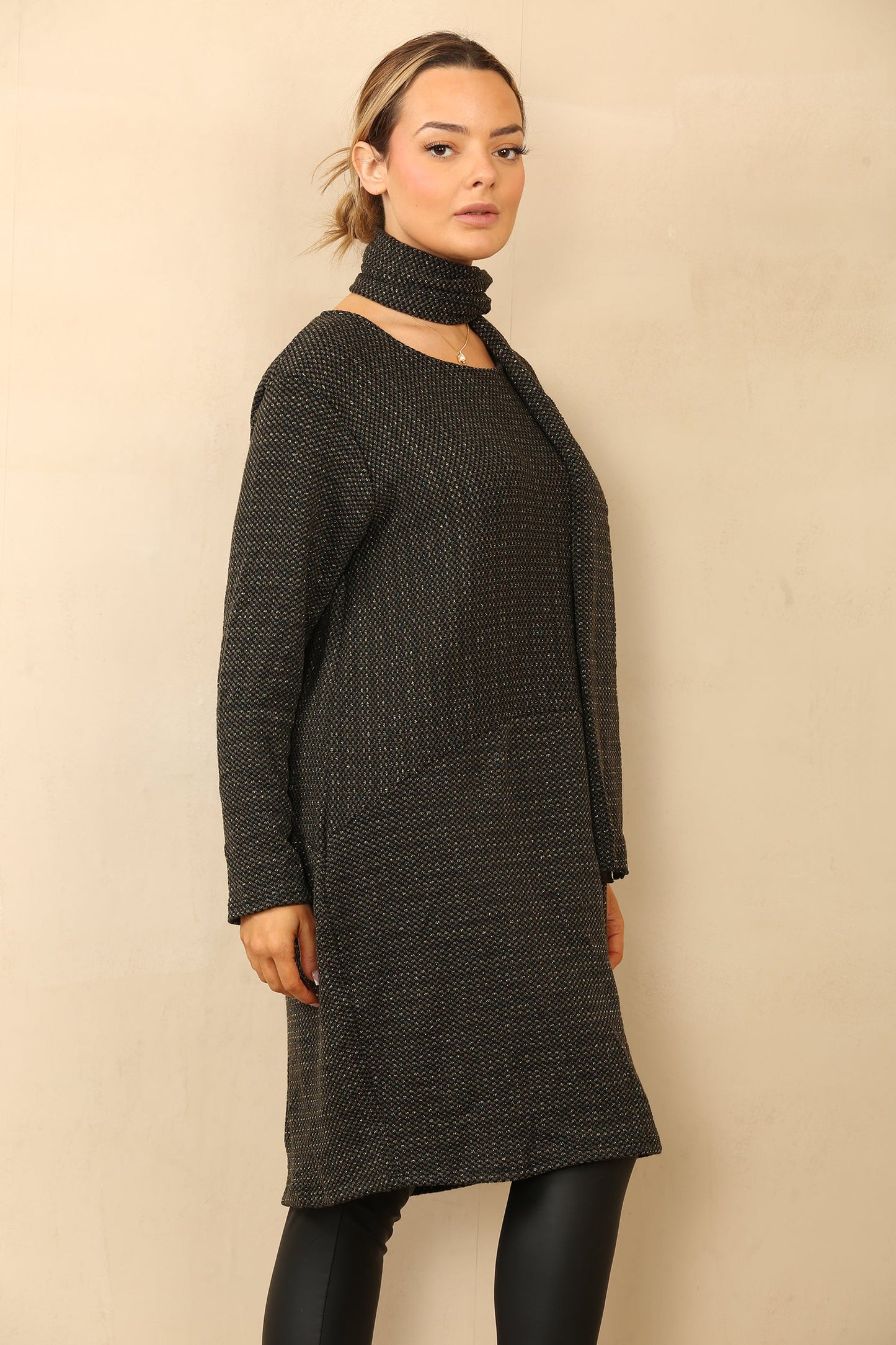 Mingal and Lurex Dress