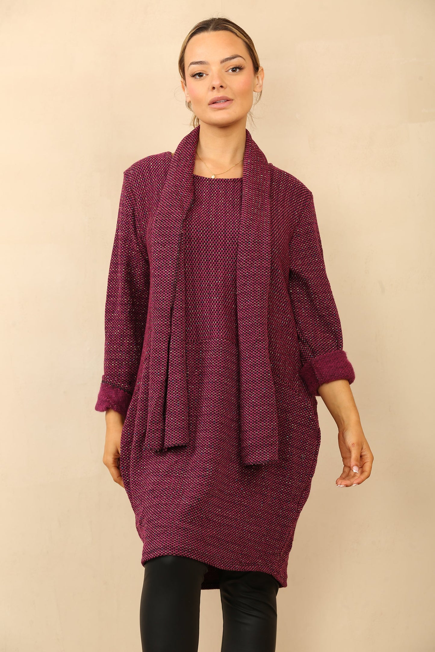 Mingal and Lurex Dress