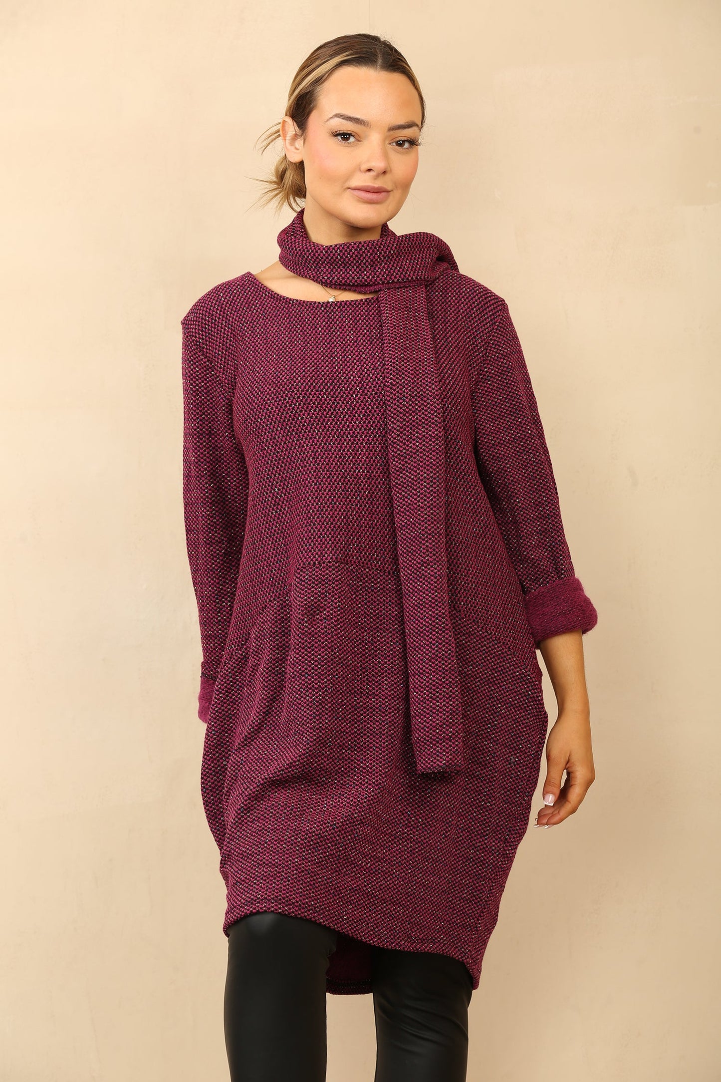 Mingal and Lurex Dress