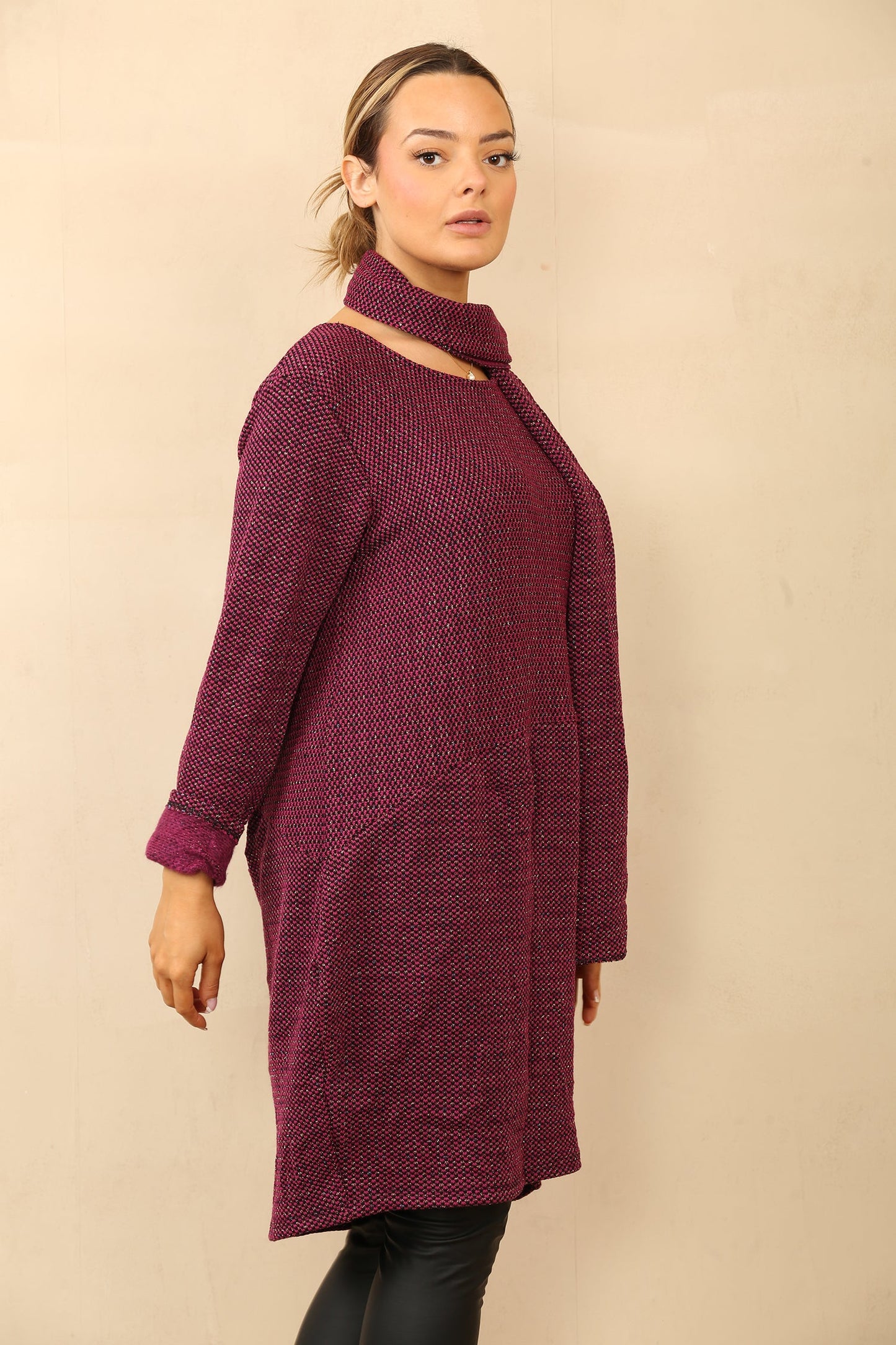 Mingal and Lurex Dress