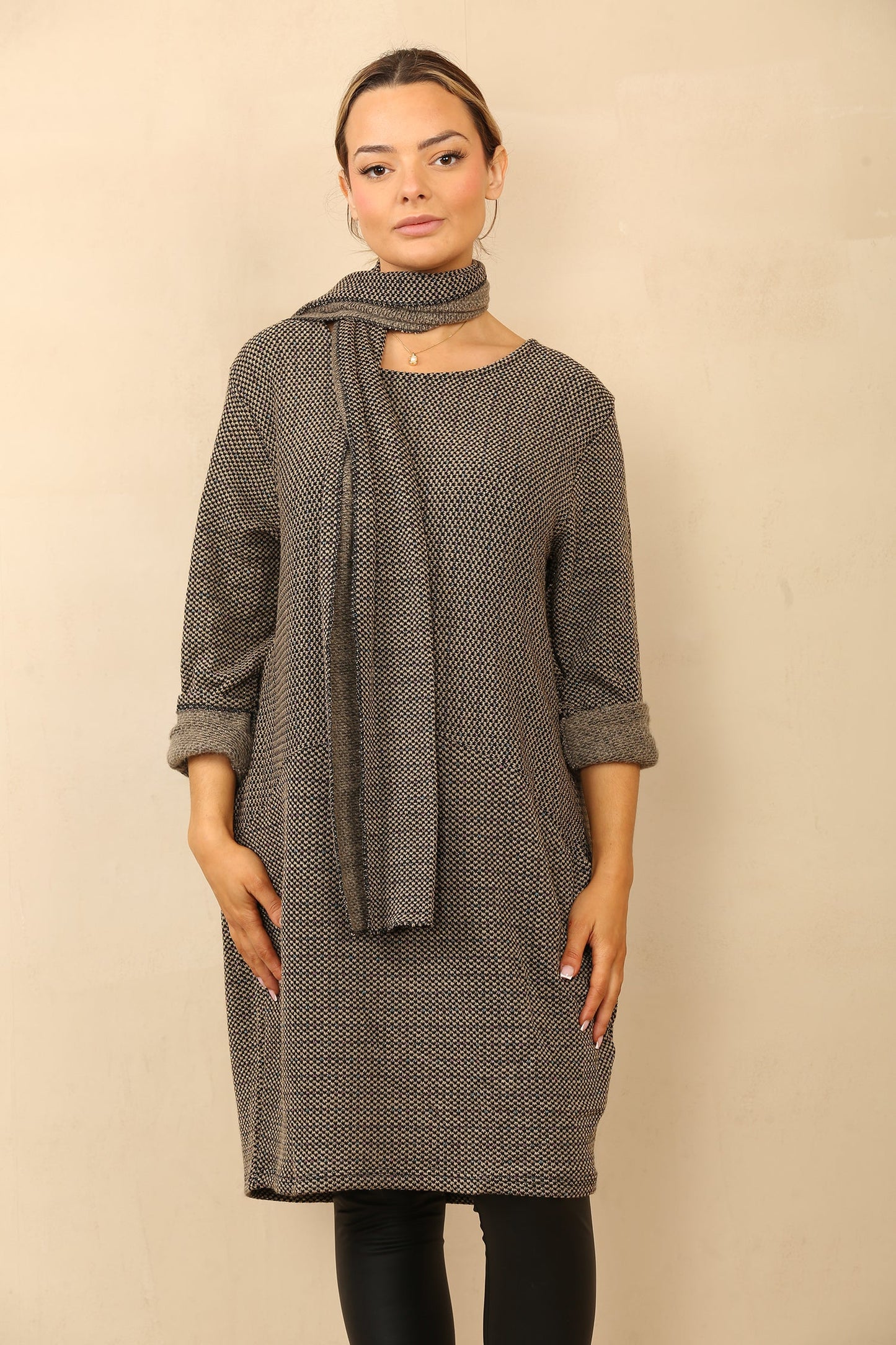 Mingal and Lurex Dress