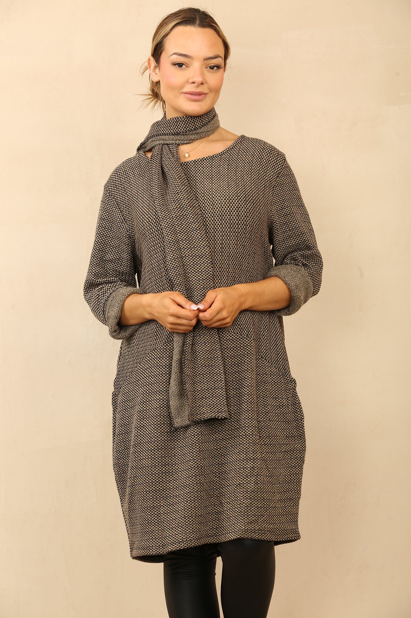 Mingal and Lurex Dress