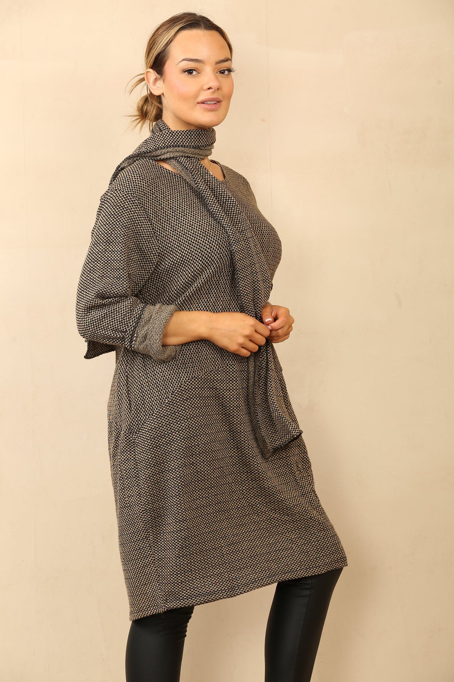 Mingal and Lurex Dress