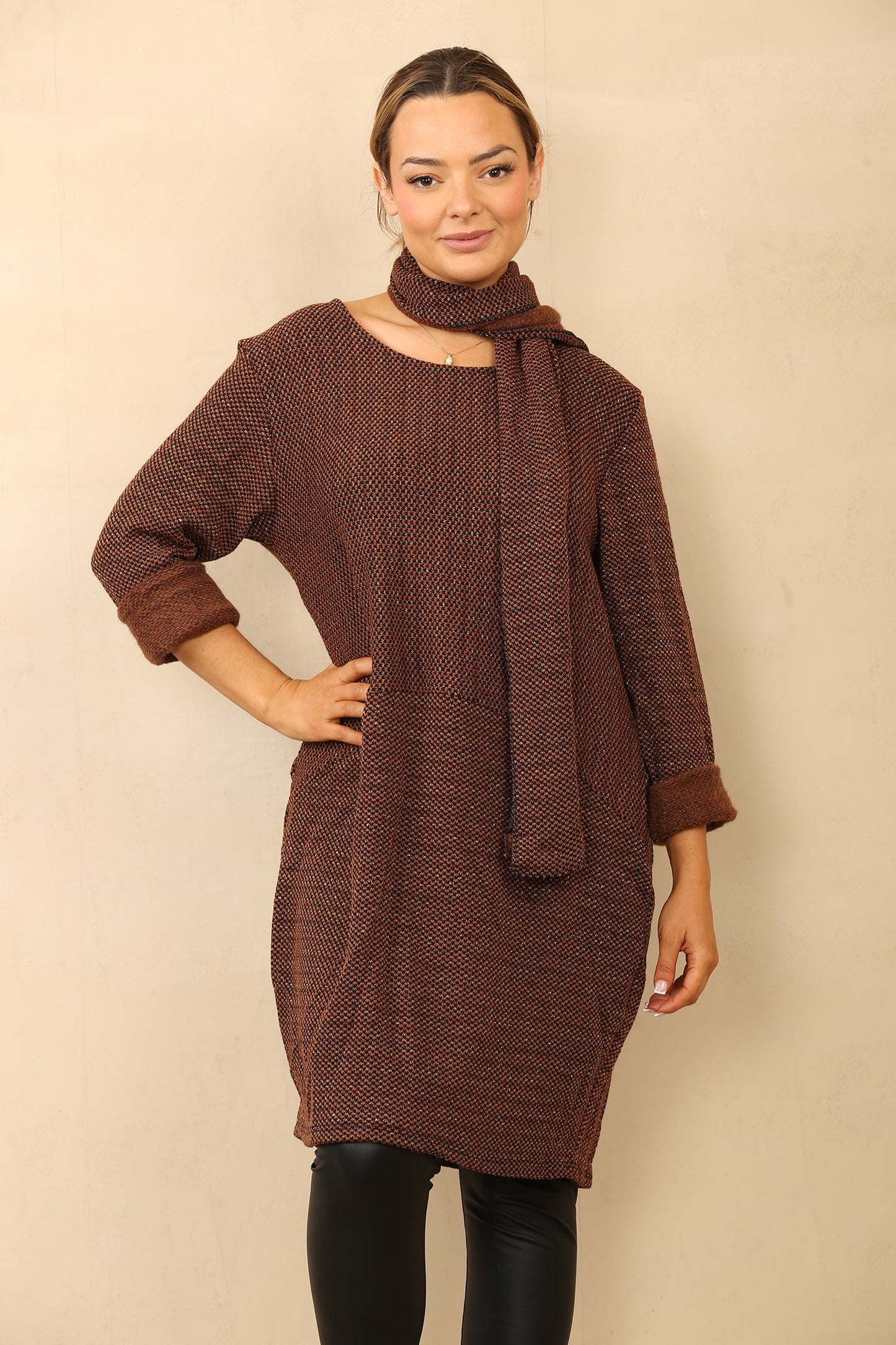 Mingal and Lurex Dress