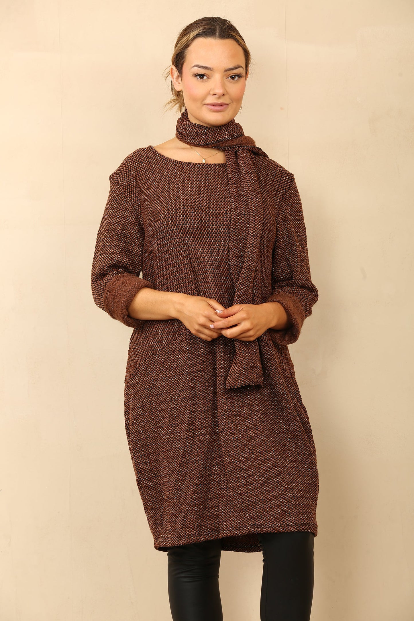Mingal and Lurex Dress