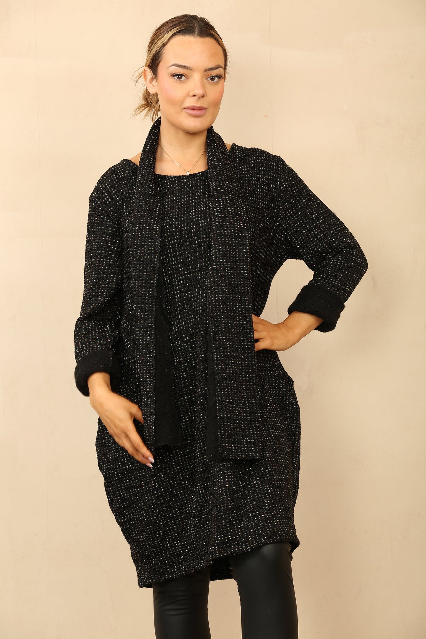 Mingal and Lurex Dress