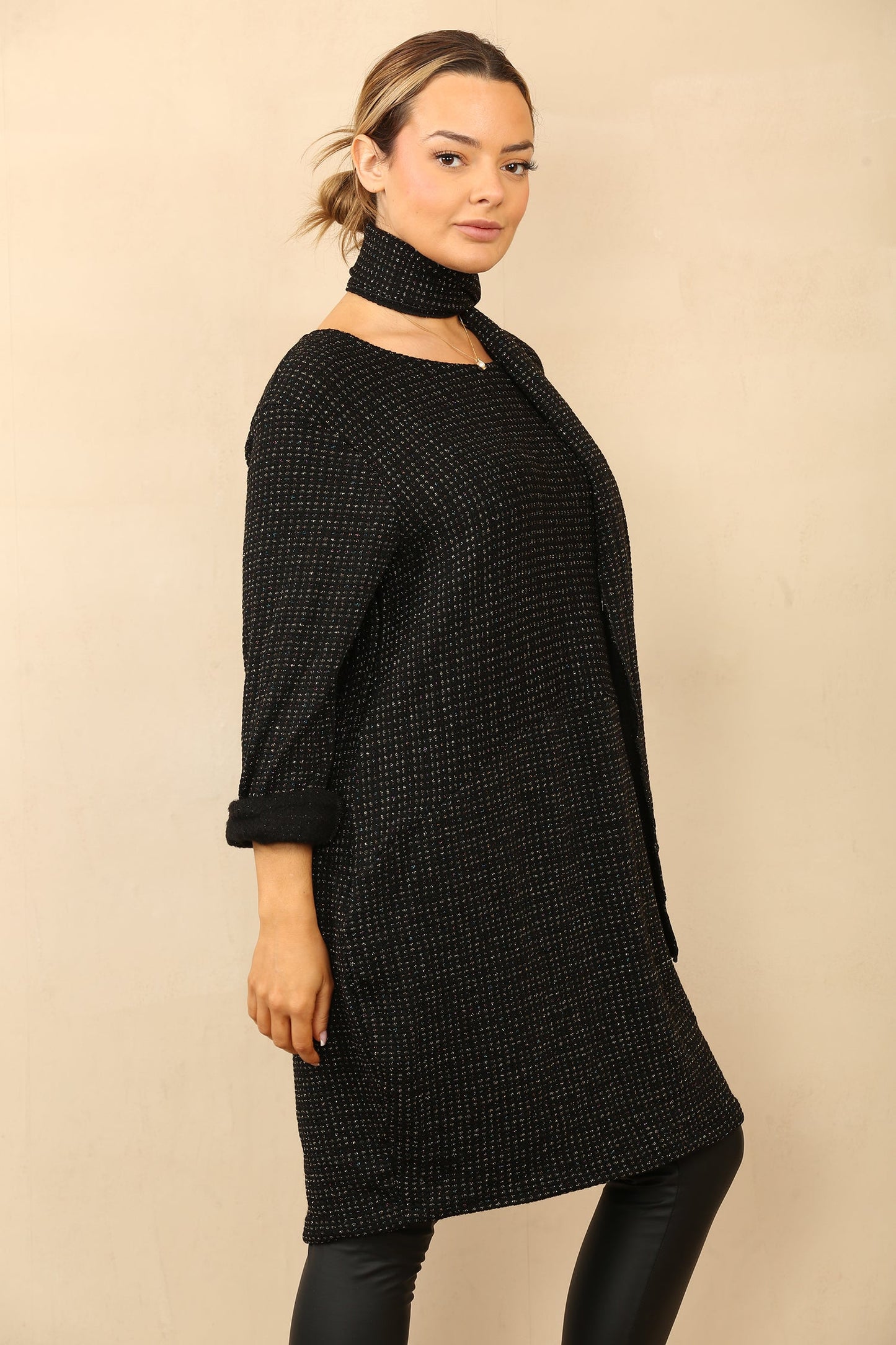 Mingal and Lurex Dress
