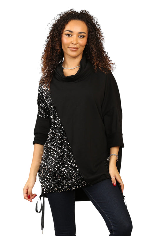 Tunic Top with sequin