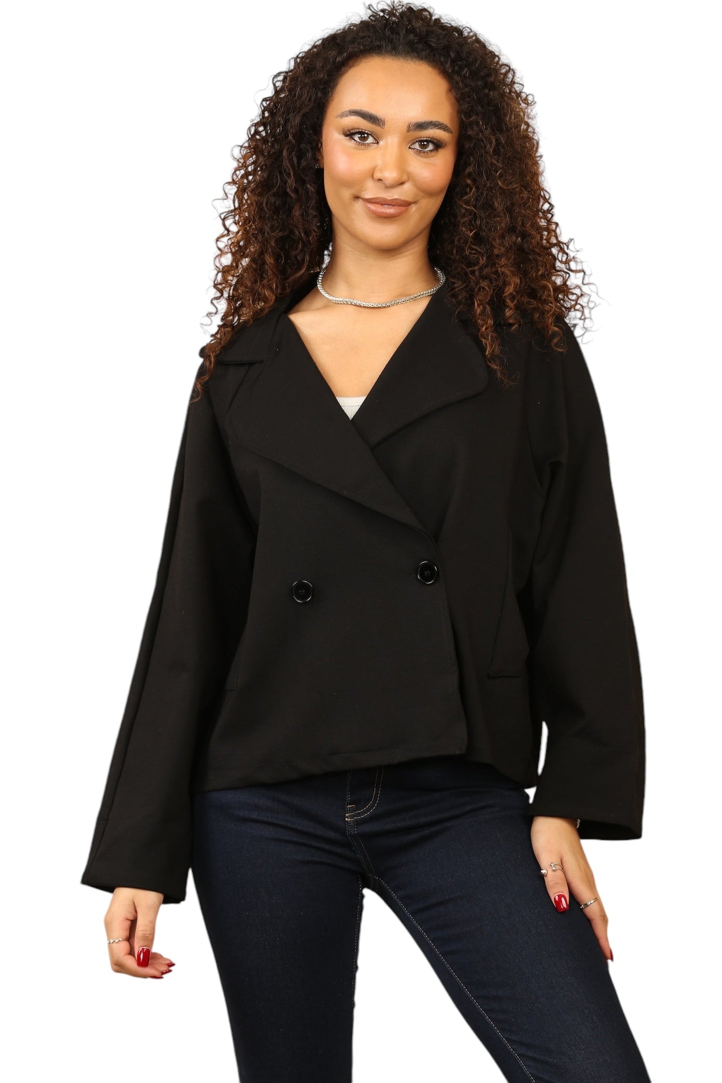double bressted short Jacket