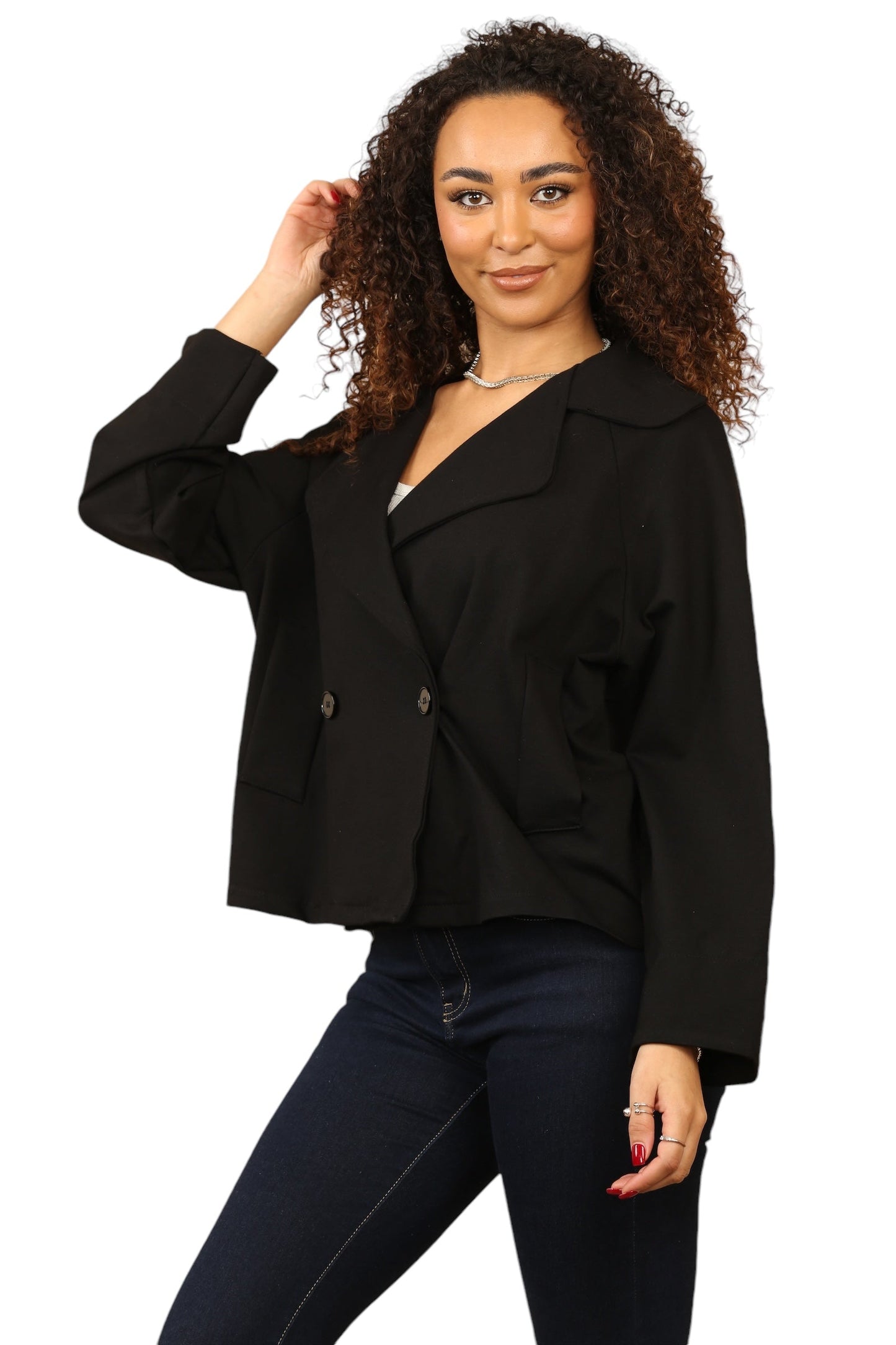 double bressted short Jacket