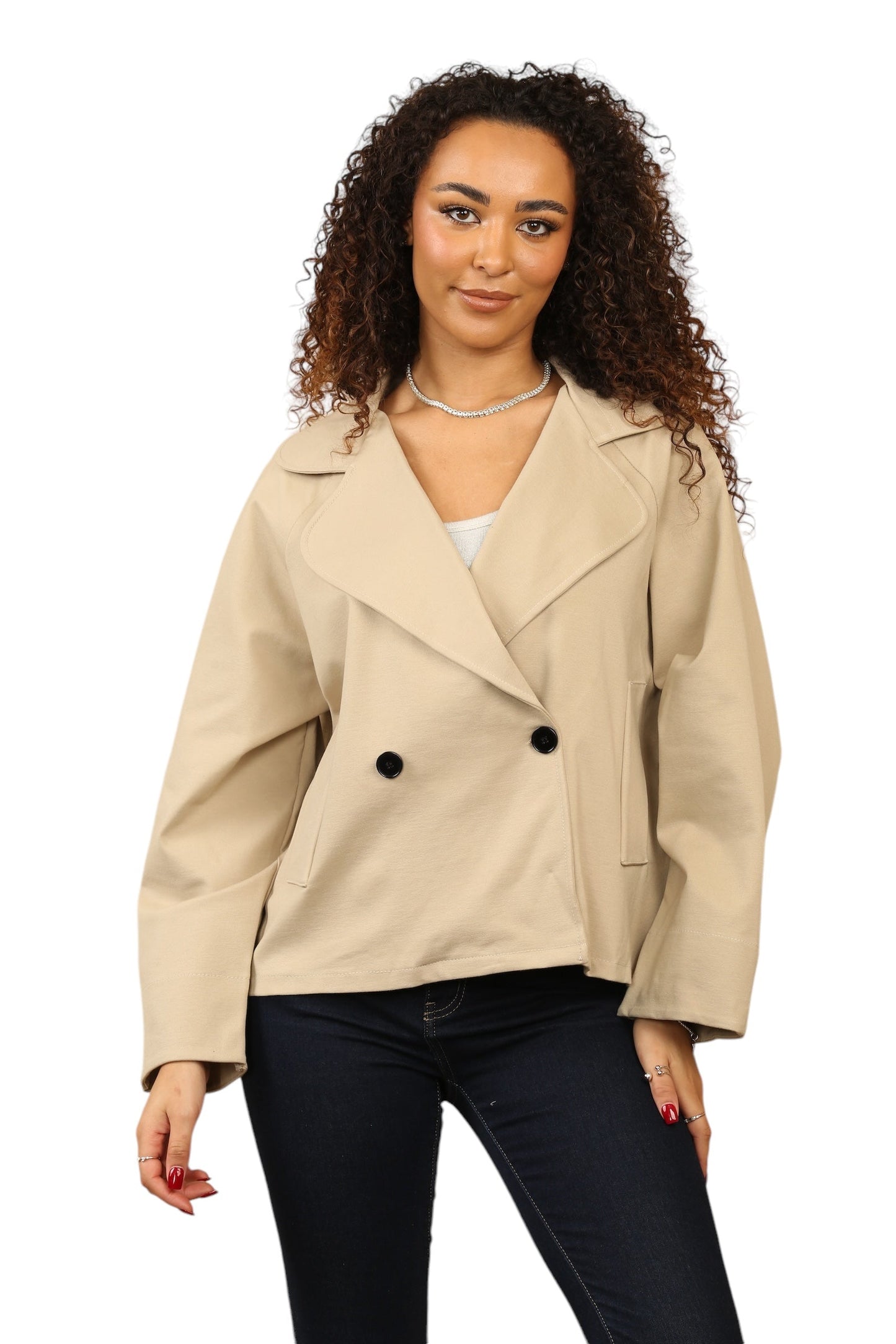 double bressted short Jacket