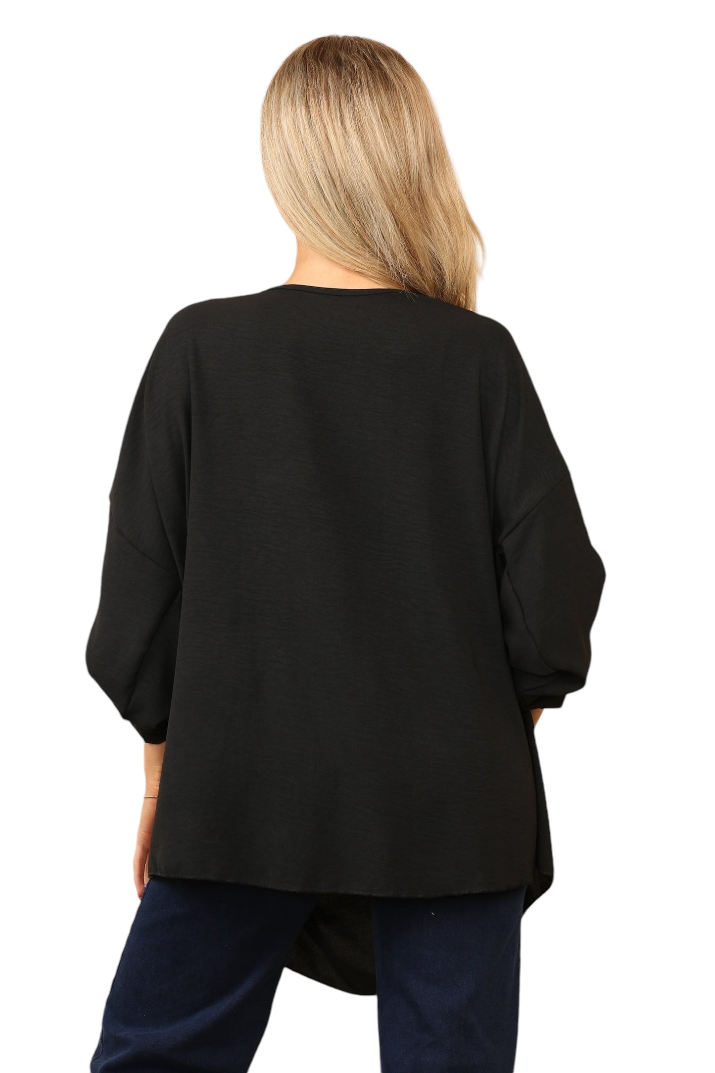 Round neck viscous with brass shoulder design