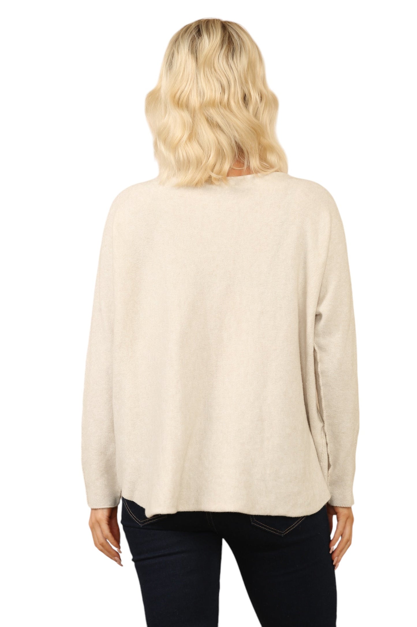 V Neck Soft Knit Jumper