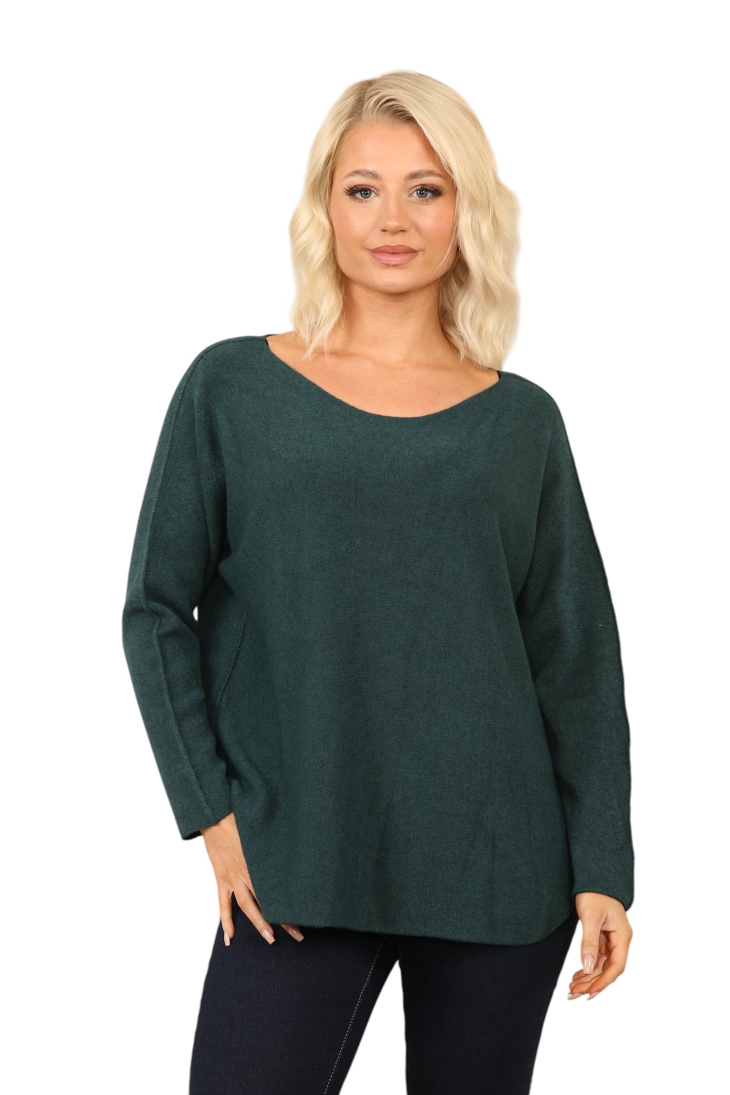 V Neck Soft Knit Jumper