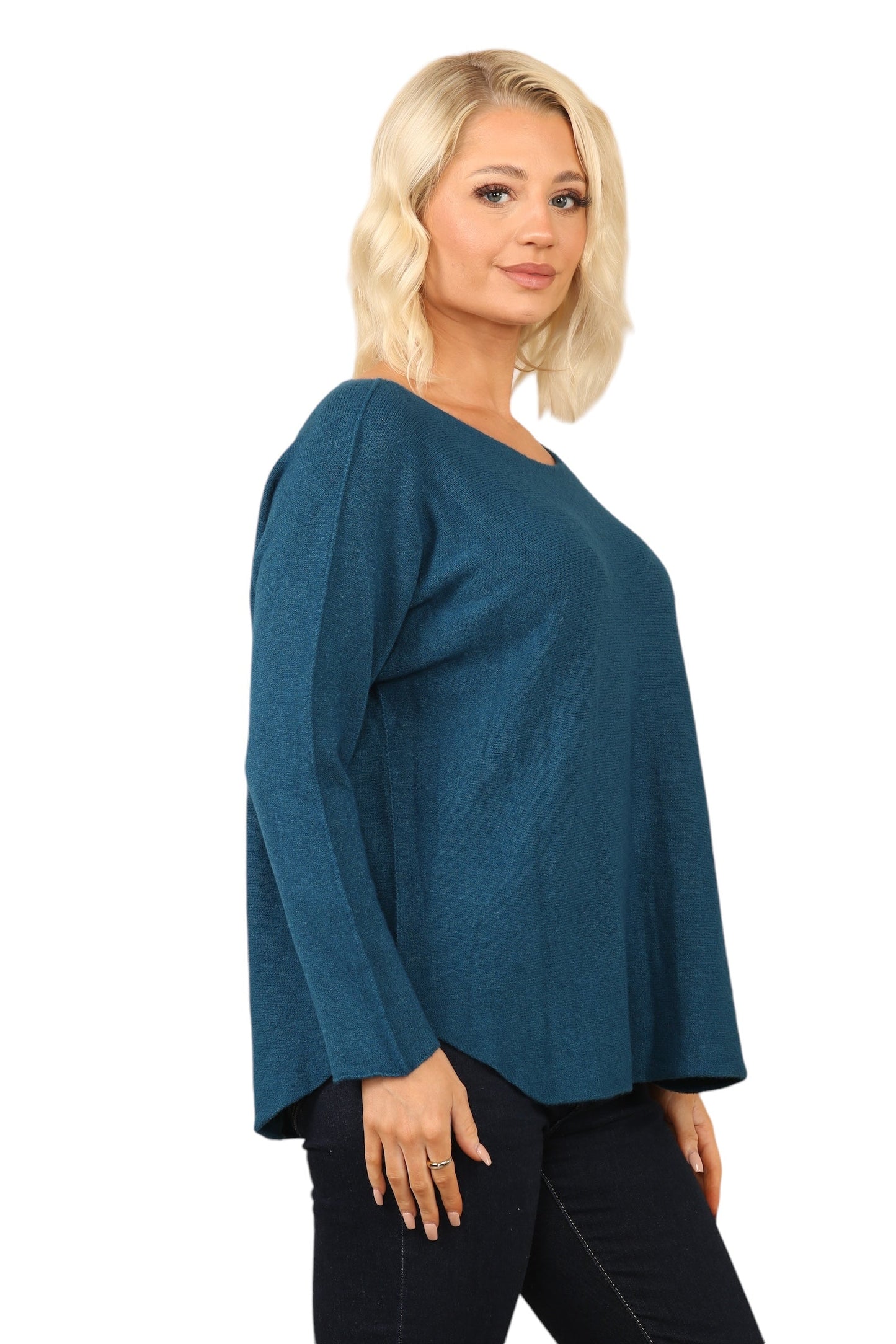 V Neck Soft Knit Jumper