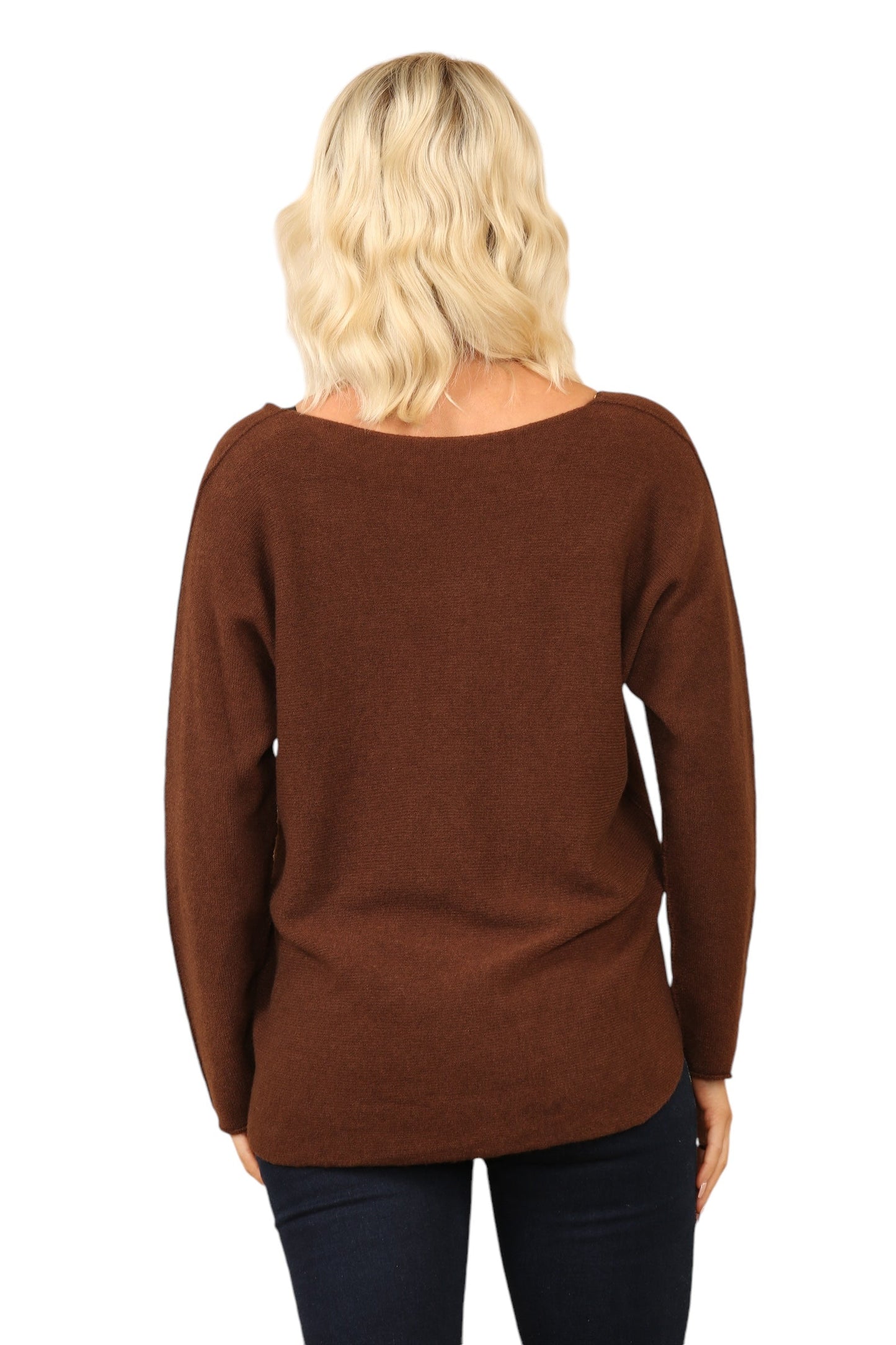 V Neck Soft Knit Jumper