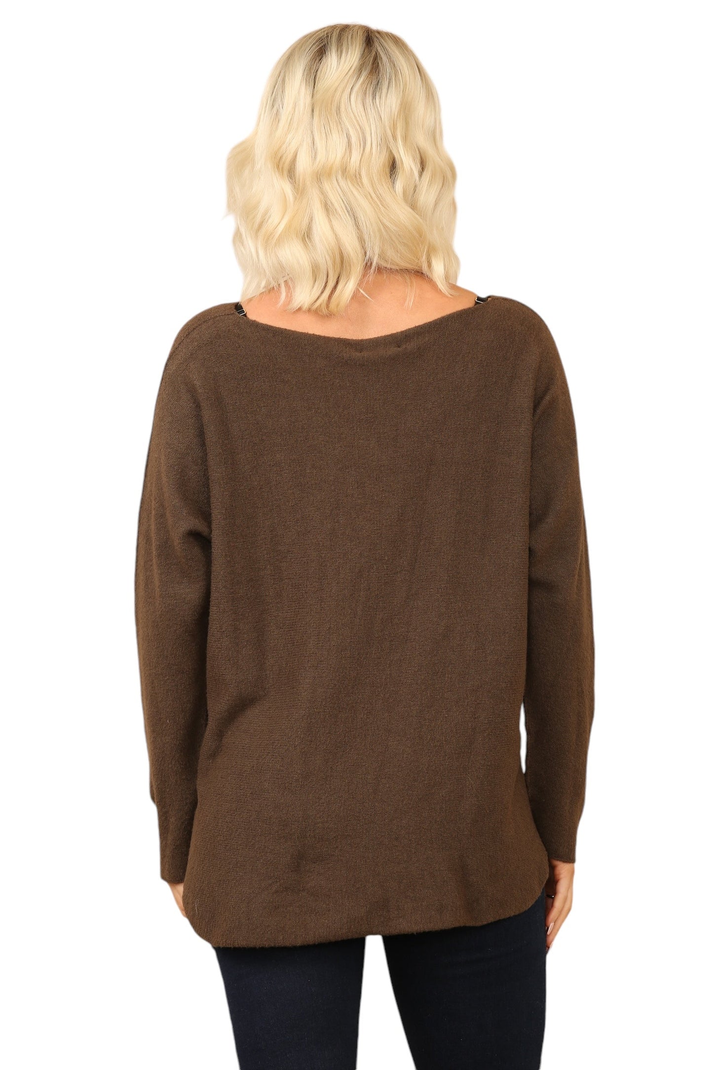 V Neck Soft Knit Jumper
