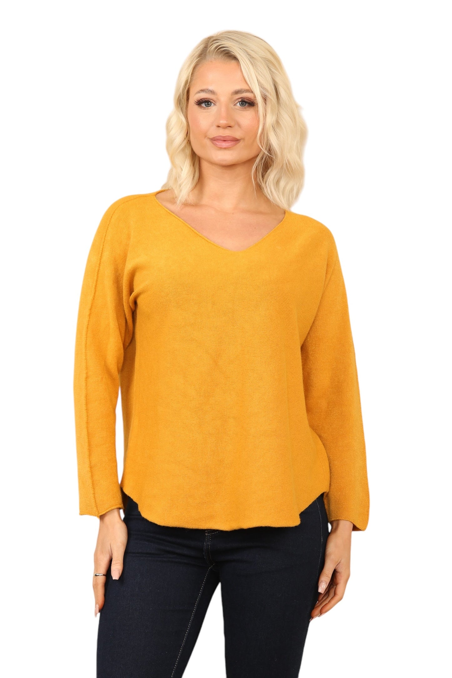V Neck Soft Knit Jumper