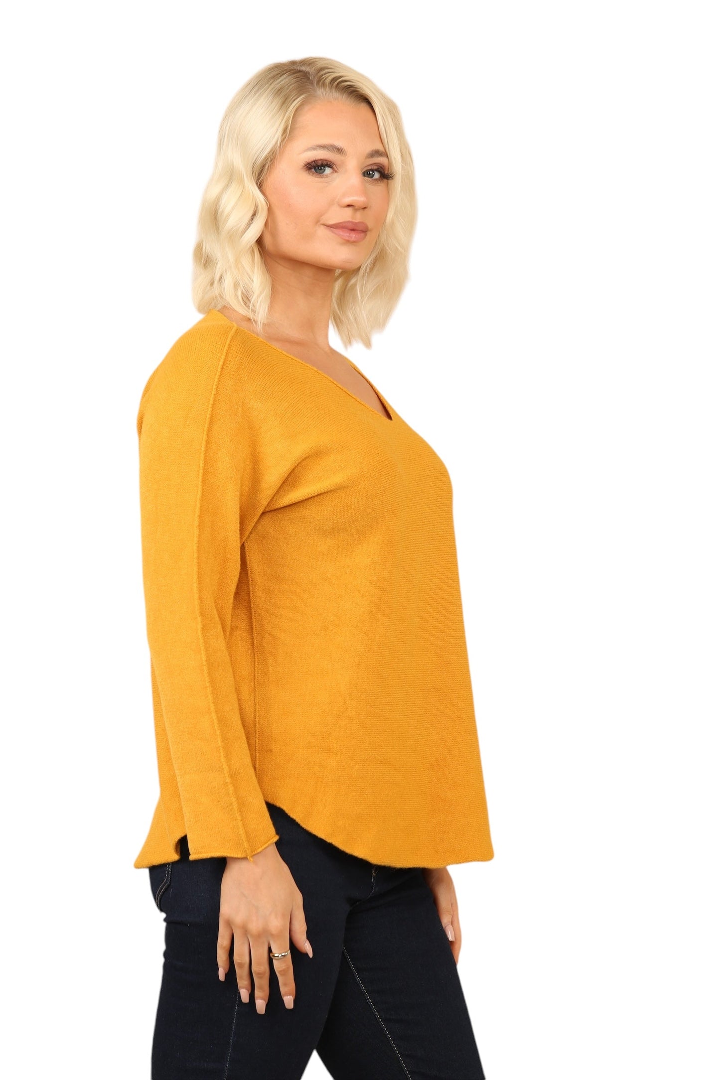 V Neck Soft Knit Jumper