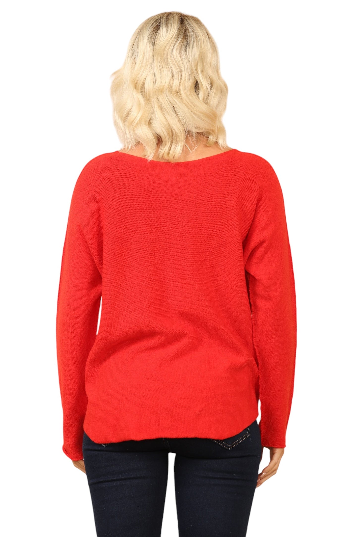 V Neck Soft Knit Jumper