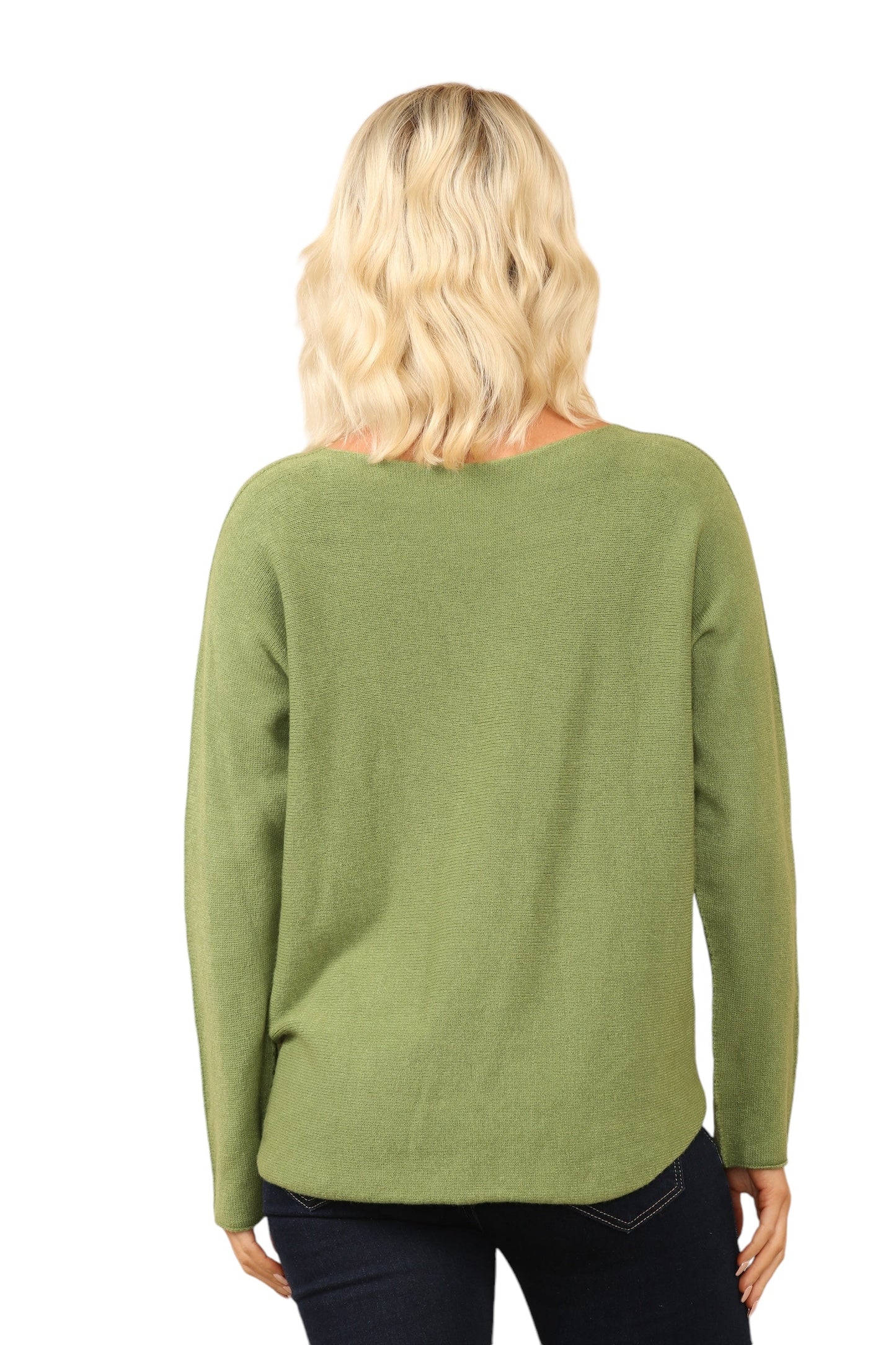 V Neck Soft Knit Jumper