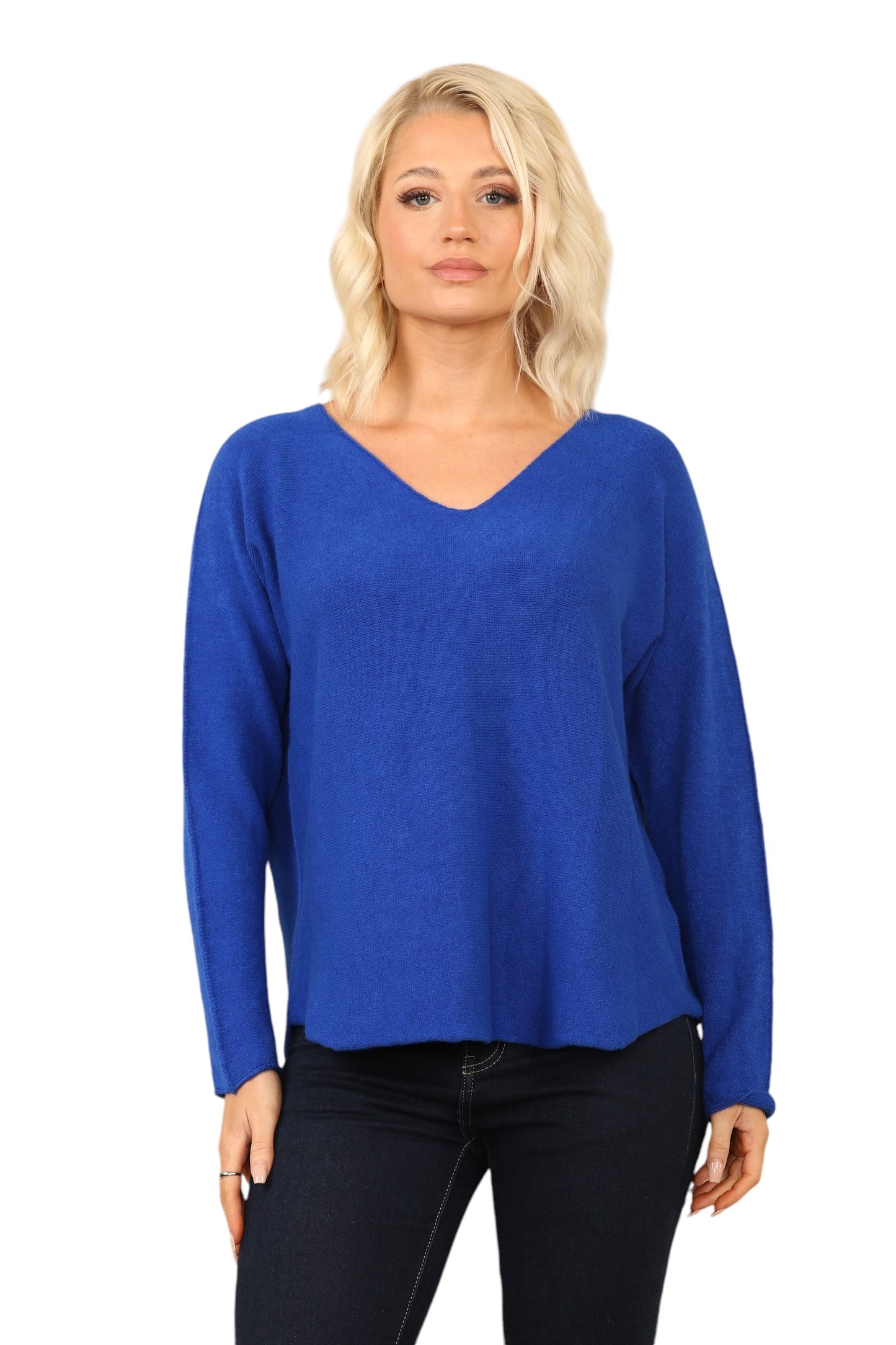 V Neck Soft Knit Jumper