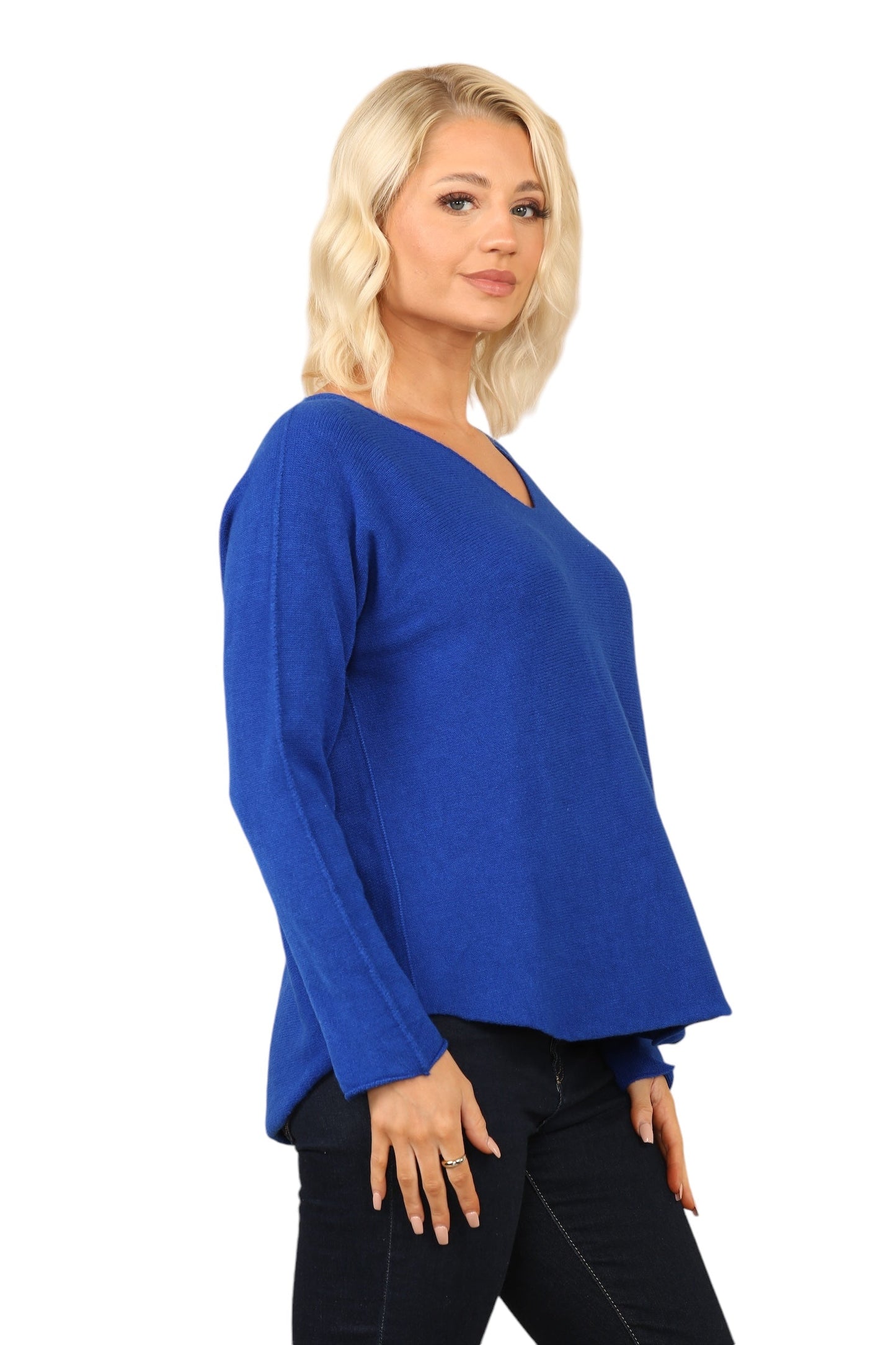 V Neck Soft Knit Jumper