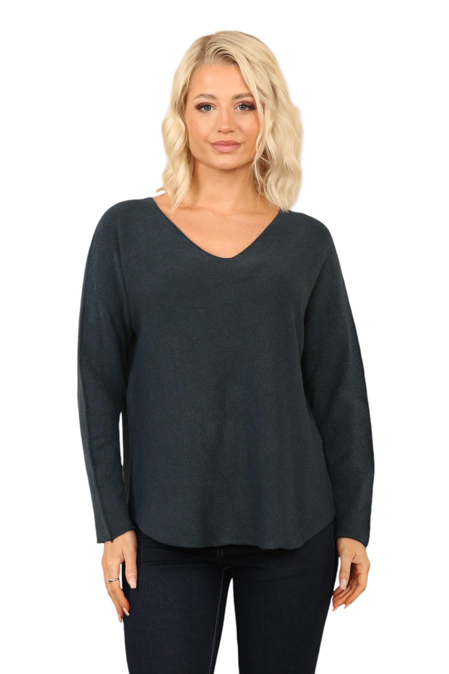 V Neck Soft Knit Jumper