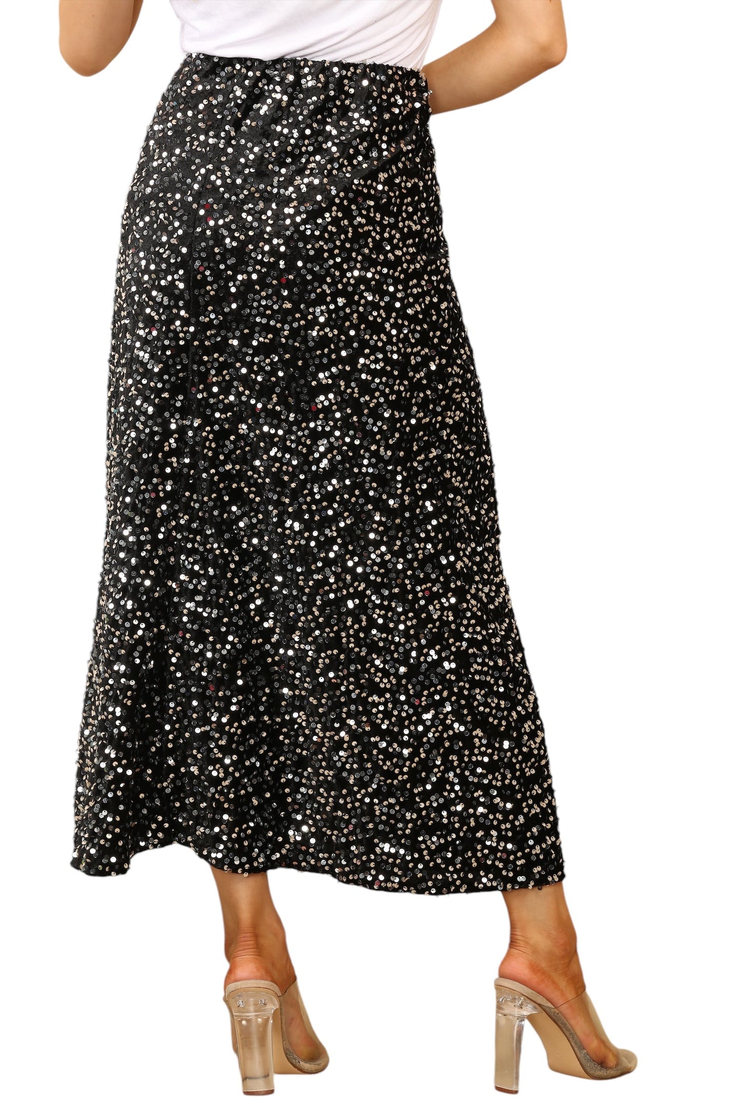 Full seqvin maxi skirt
